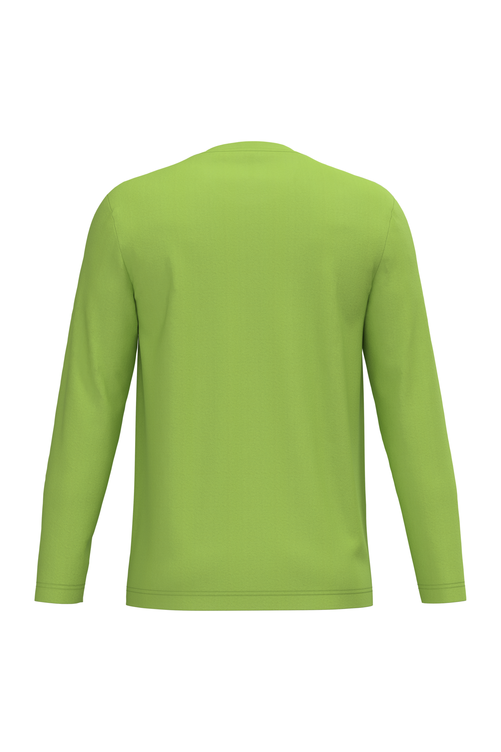 T-shirt col rond manches longues homme – Image 1593