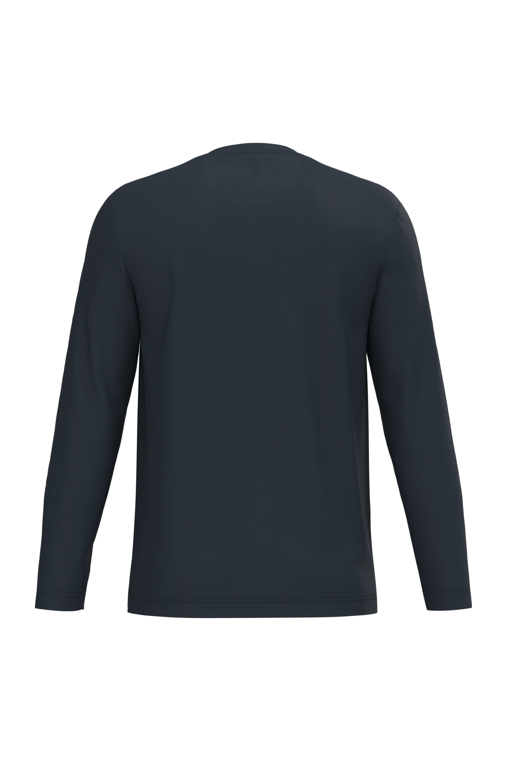 T-shirt col rond manches longues homme – Image 1607