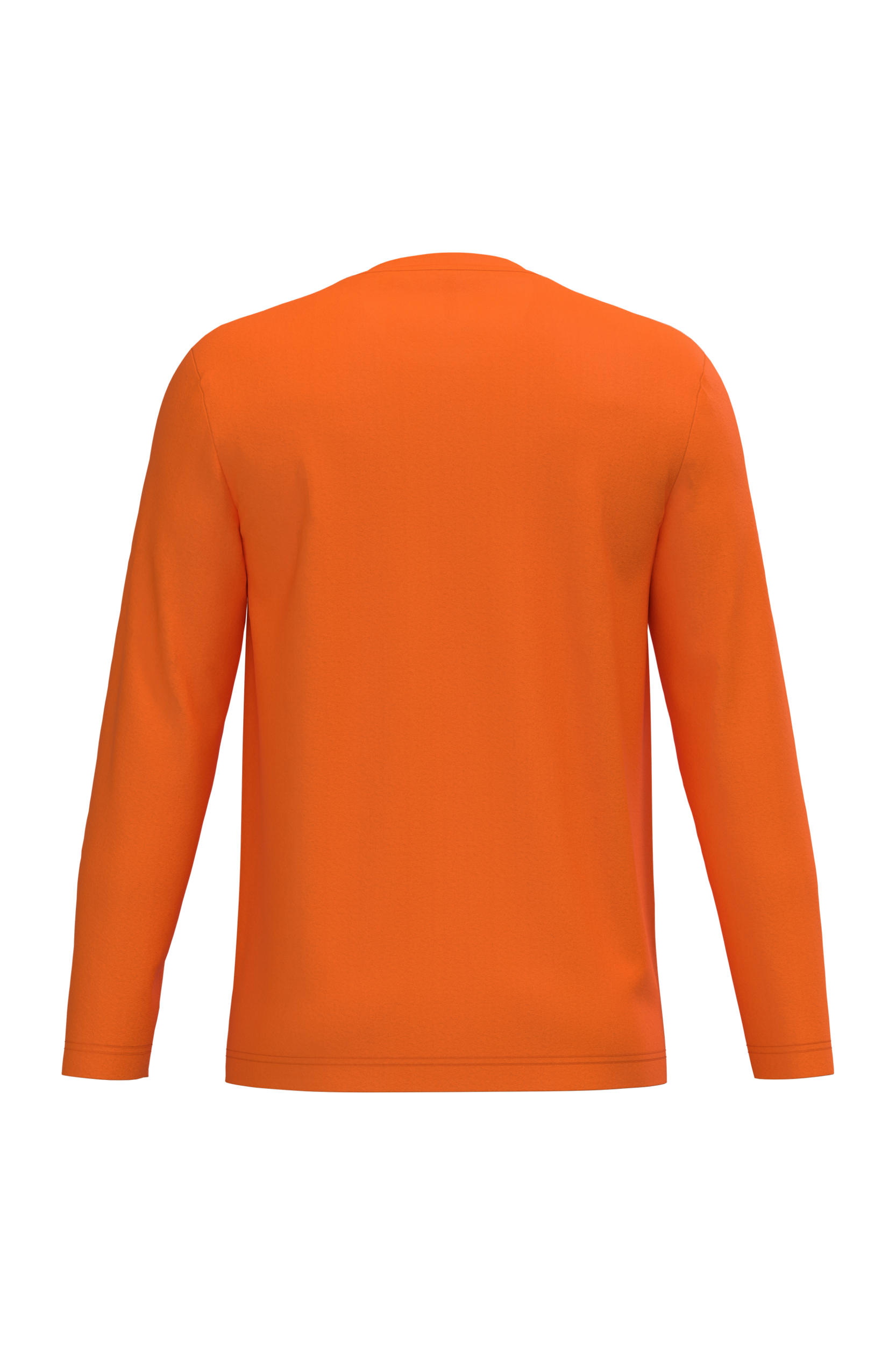 T-shirt col rond manches longues homme – Image 1621