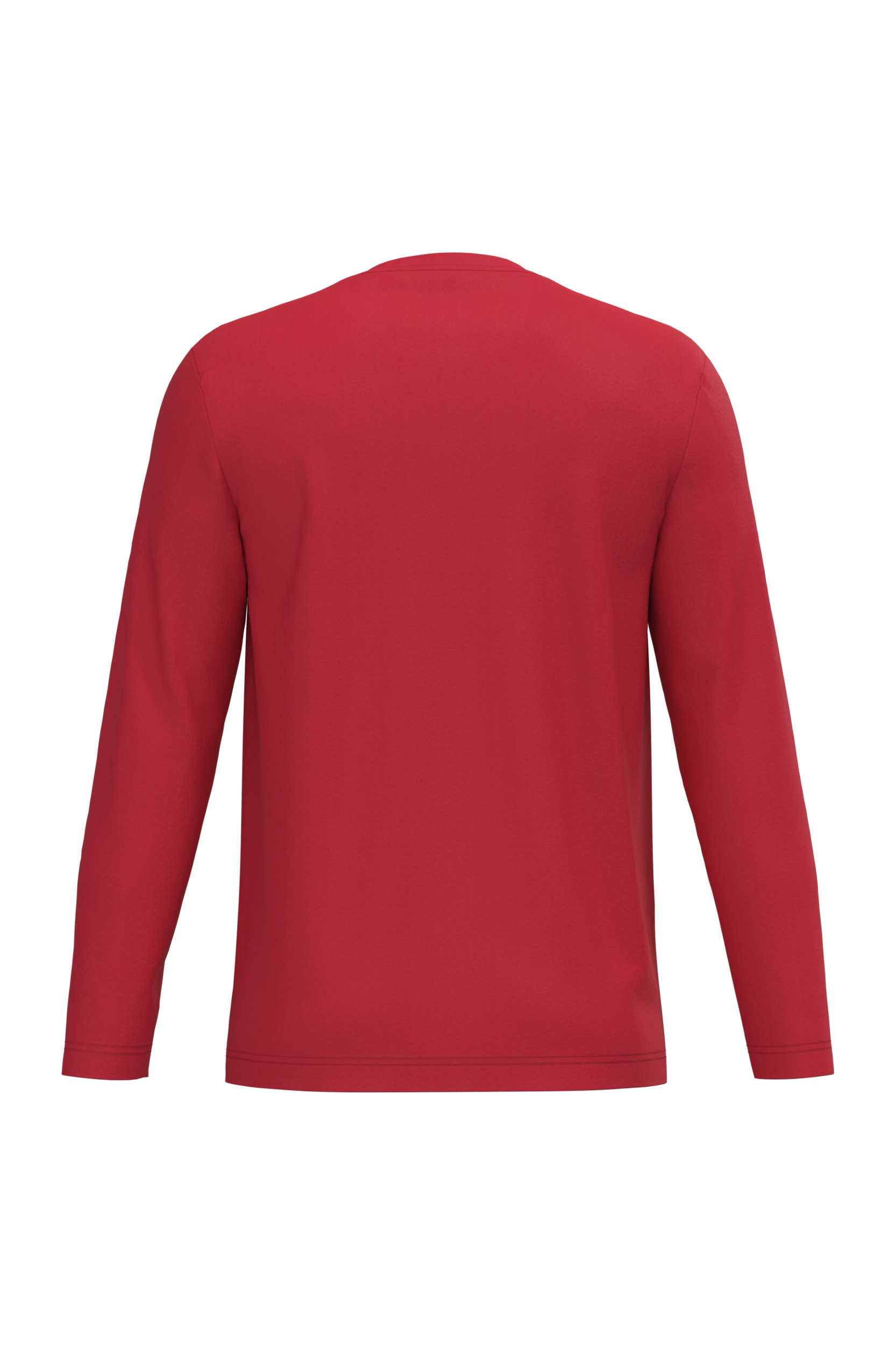 T-shirt col rond manches longues homme – Image 1663