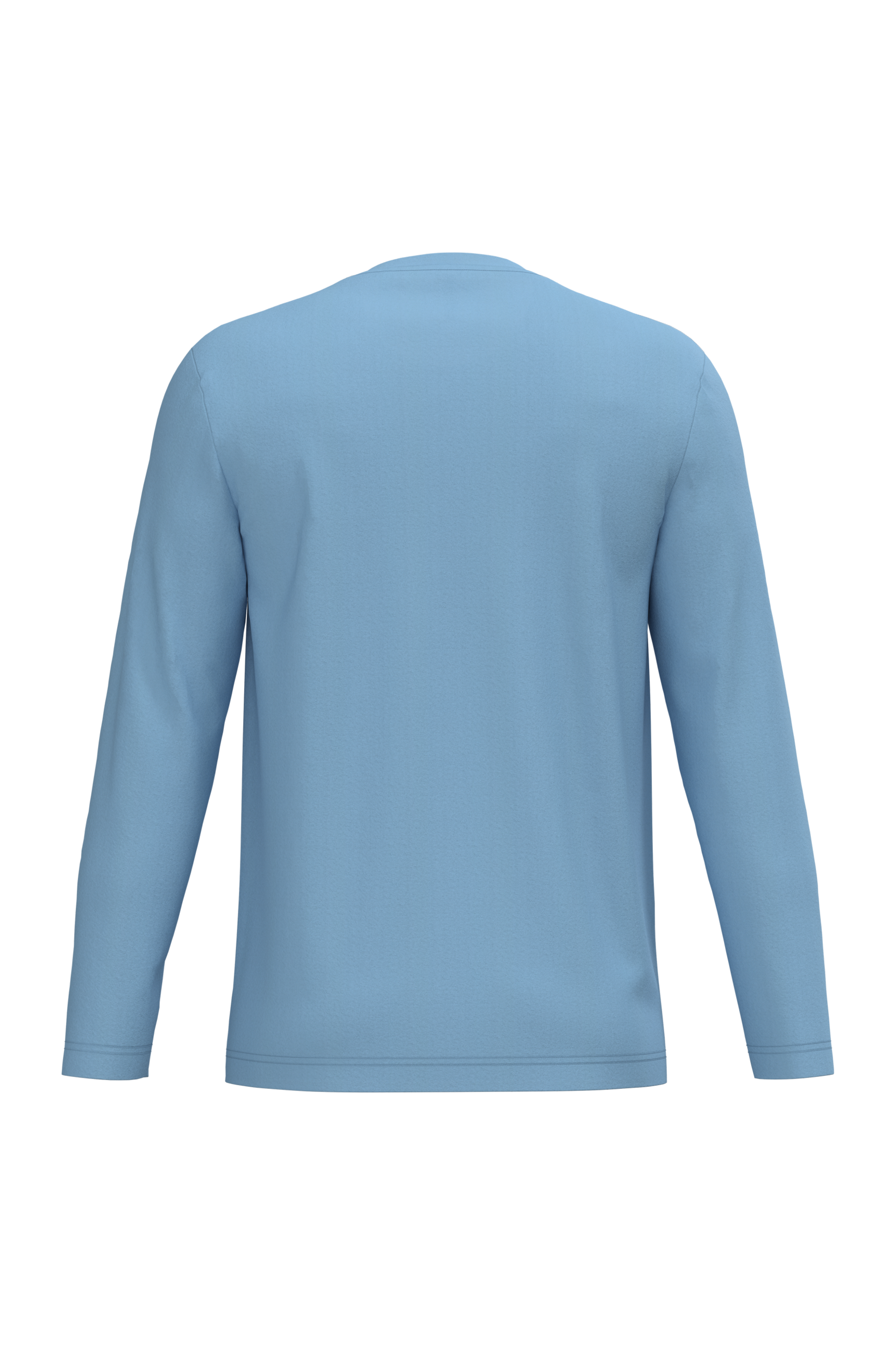 T-shirt col rond manches longues homme – Image 1691