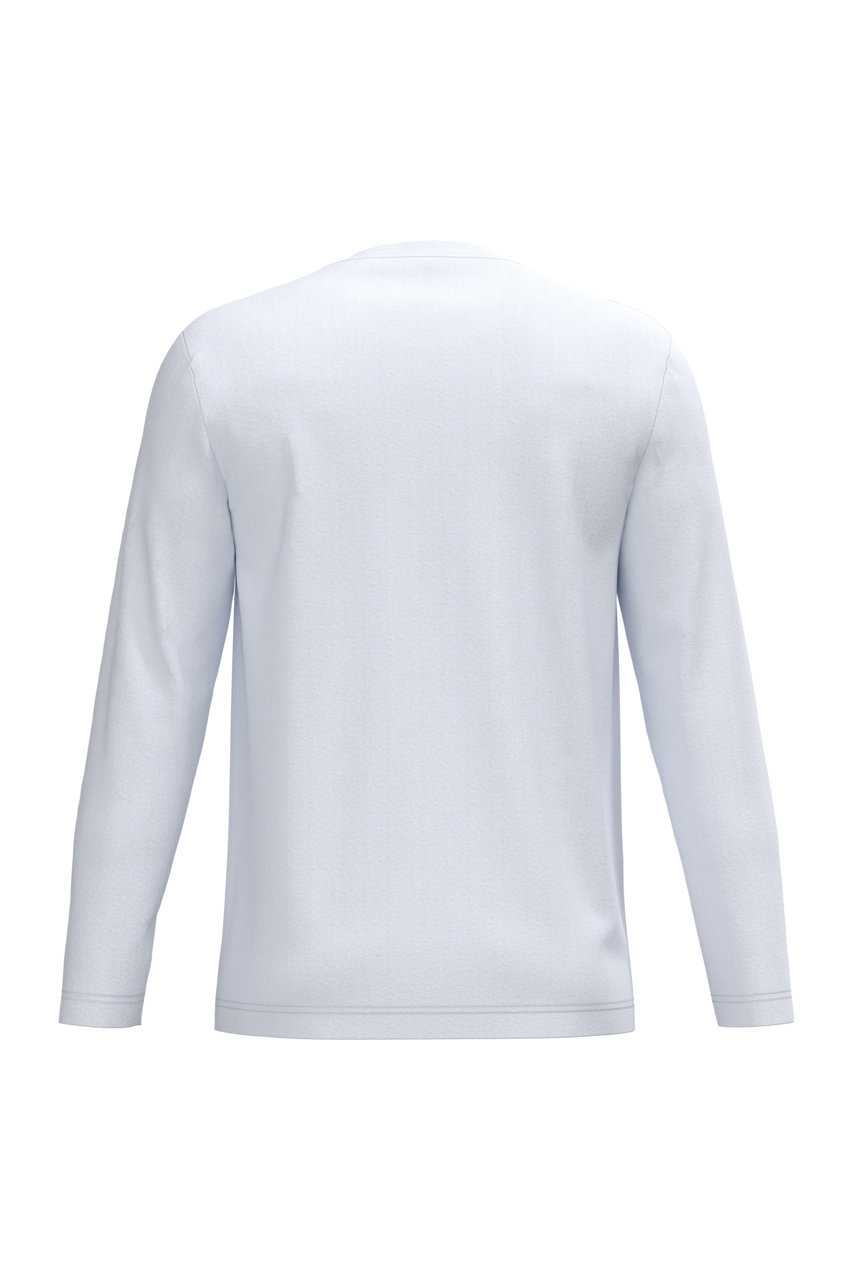 T-shirt col rond manches longues homme – Image 1719