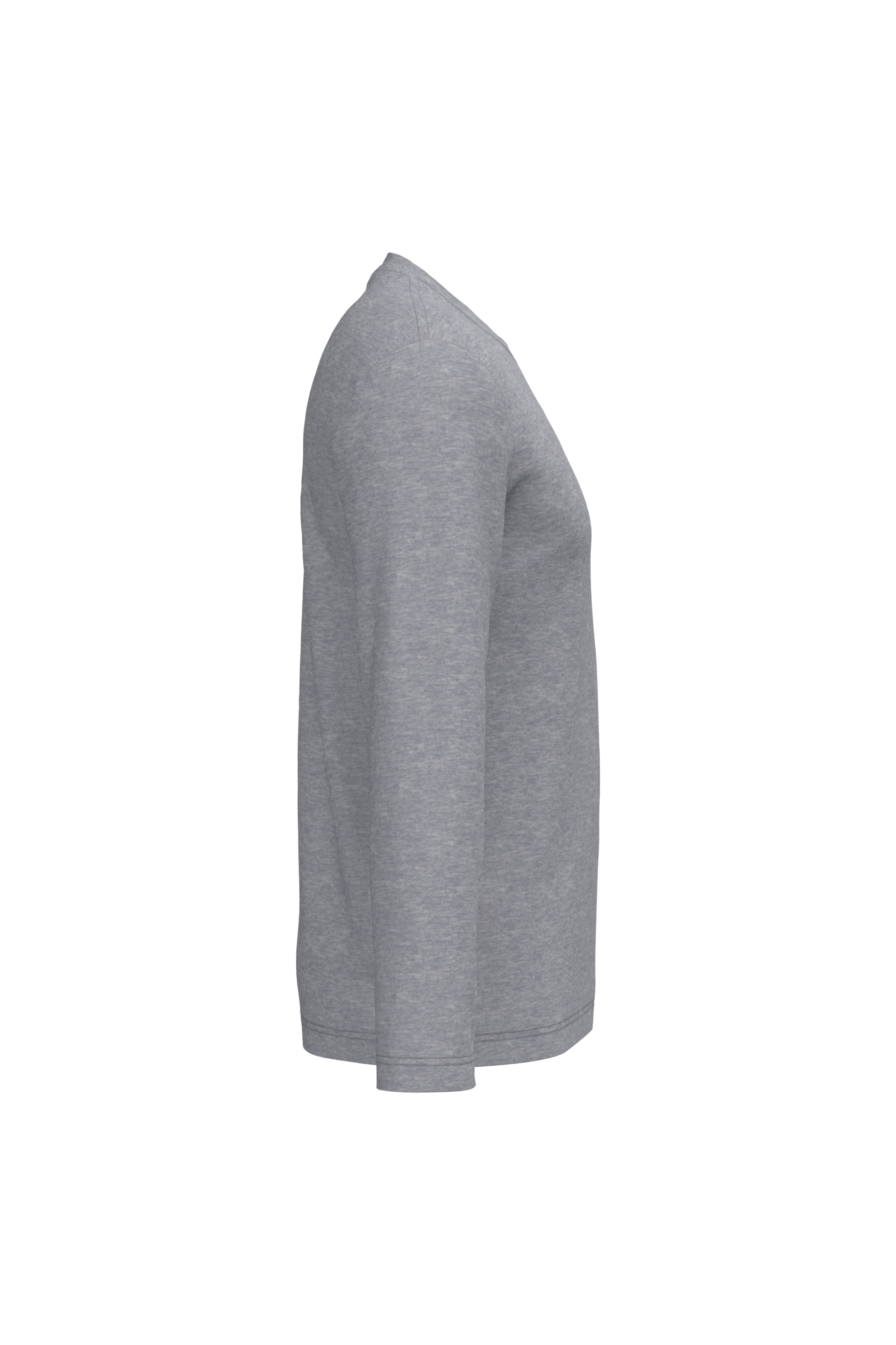 T-shirt col rond manches longues homme – Image 1636