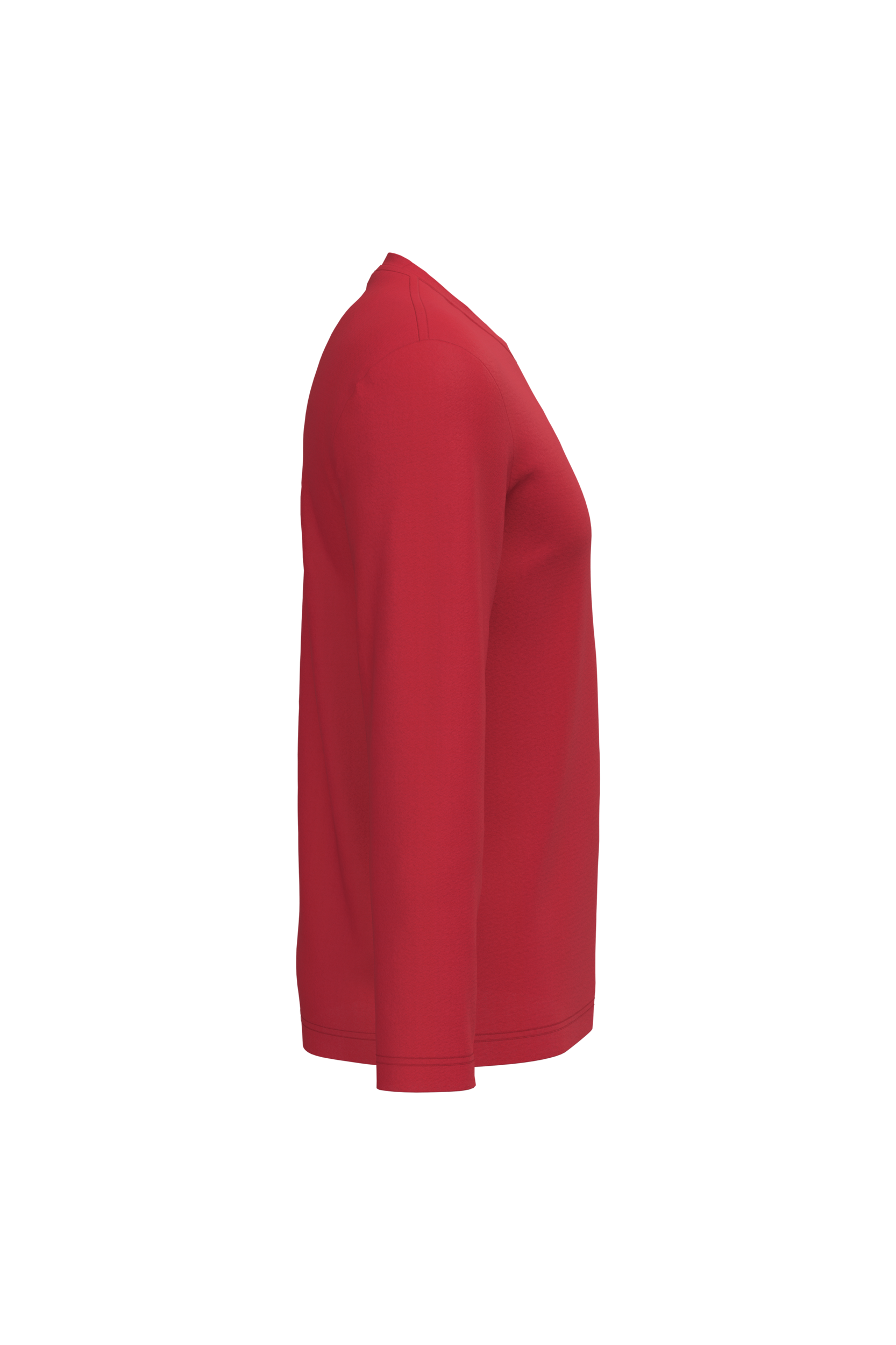 T-shirt col rond manches longues homme – Image 1664