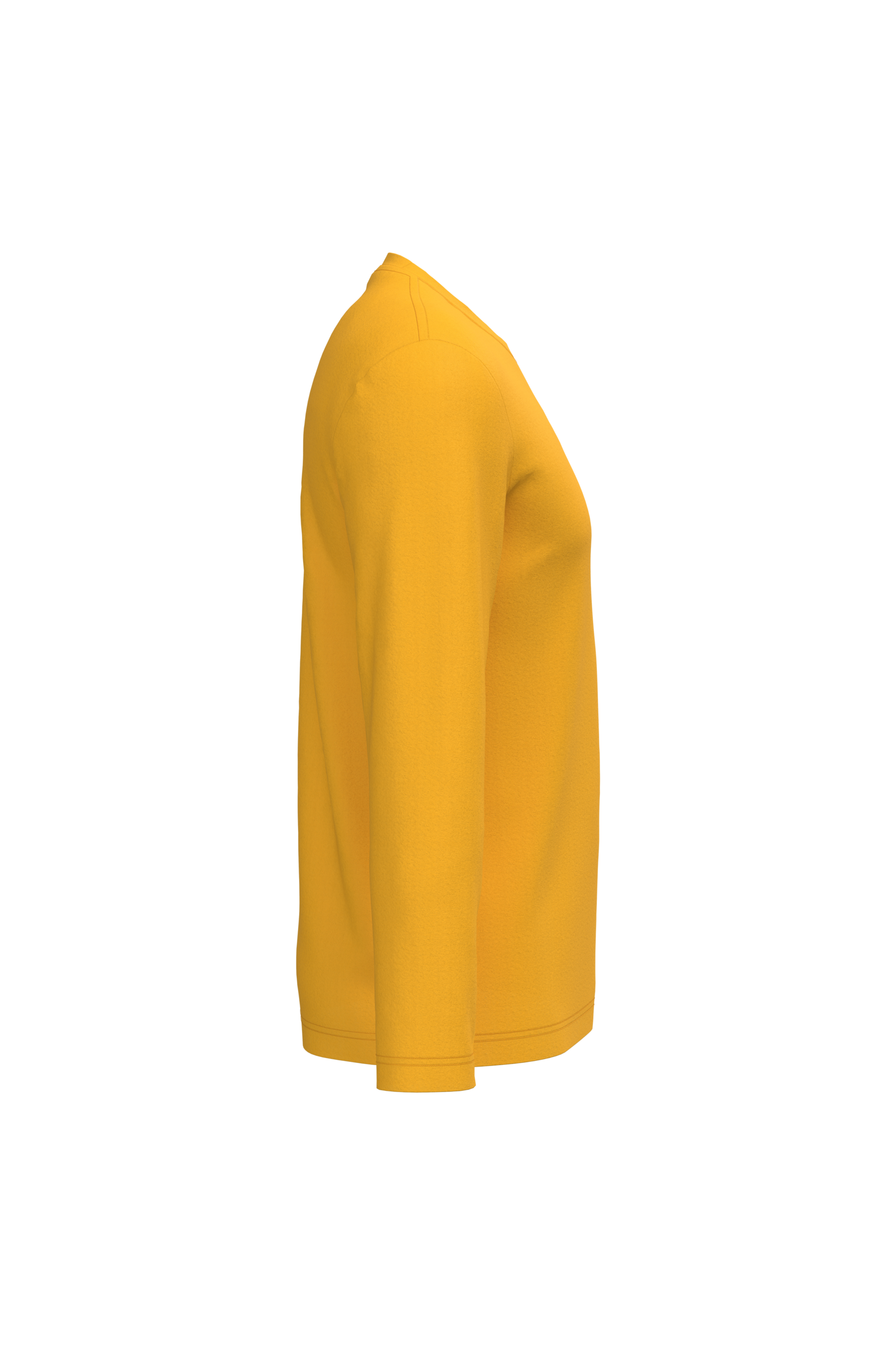 T-shirt col rond manches longues homme – Image 1748