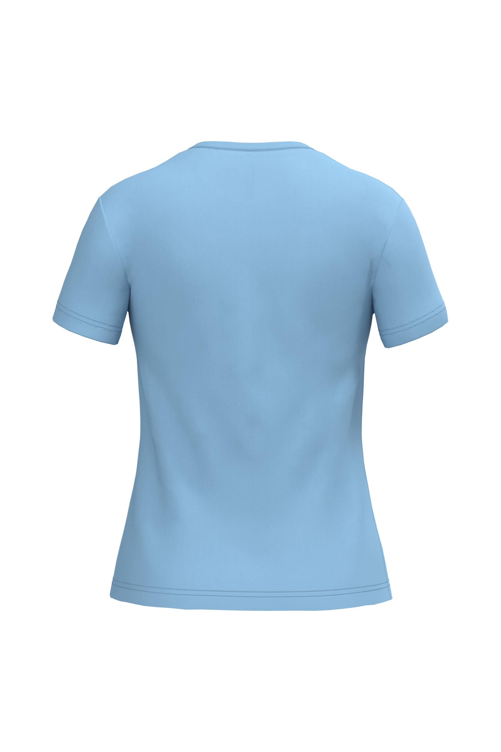 T-shirt col rond manches courtes femme – Image 989