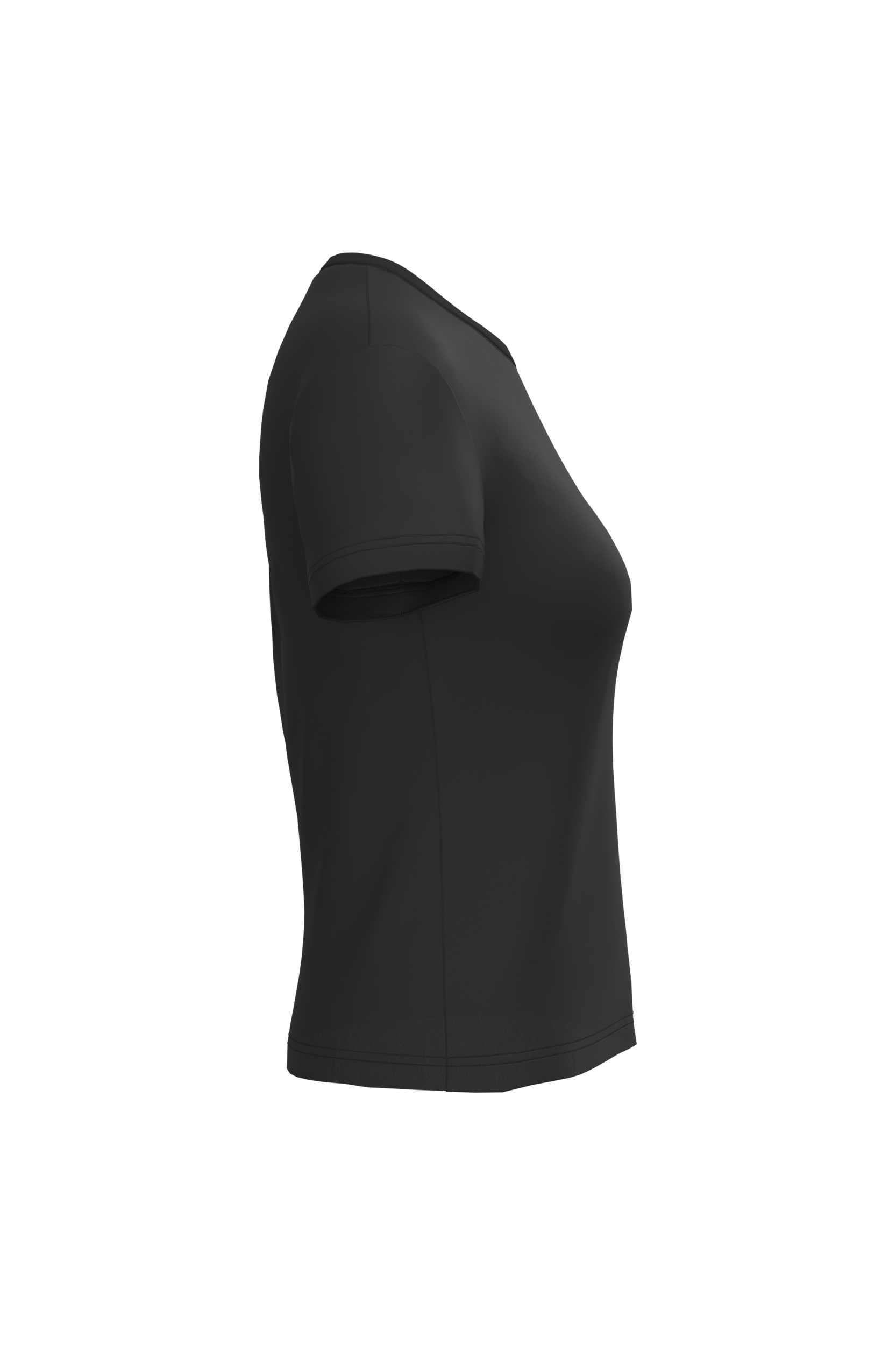 T-shirt col rond manches courtes femme – Image 798