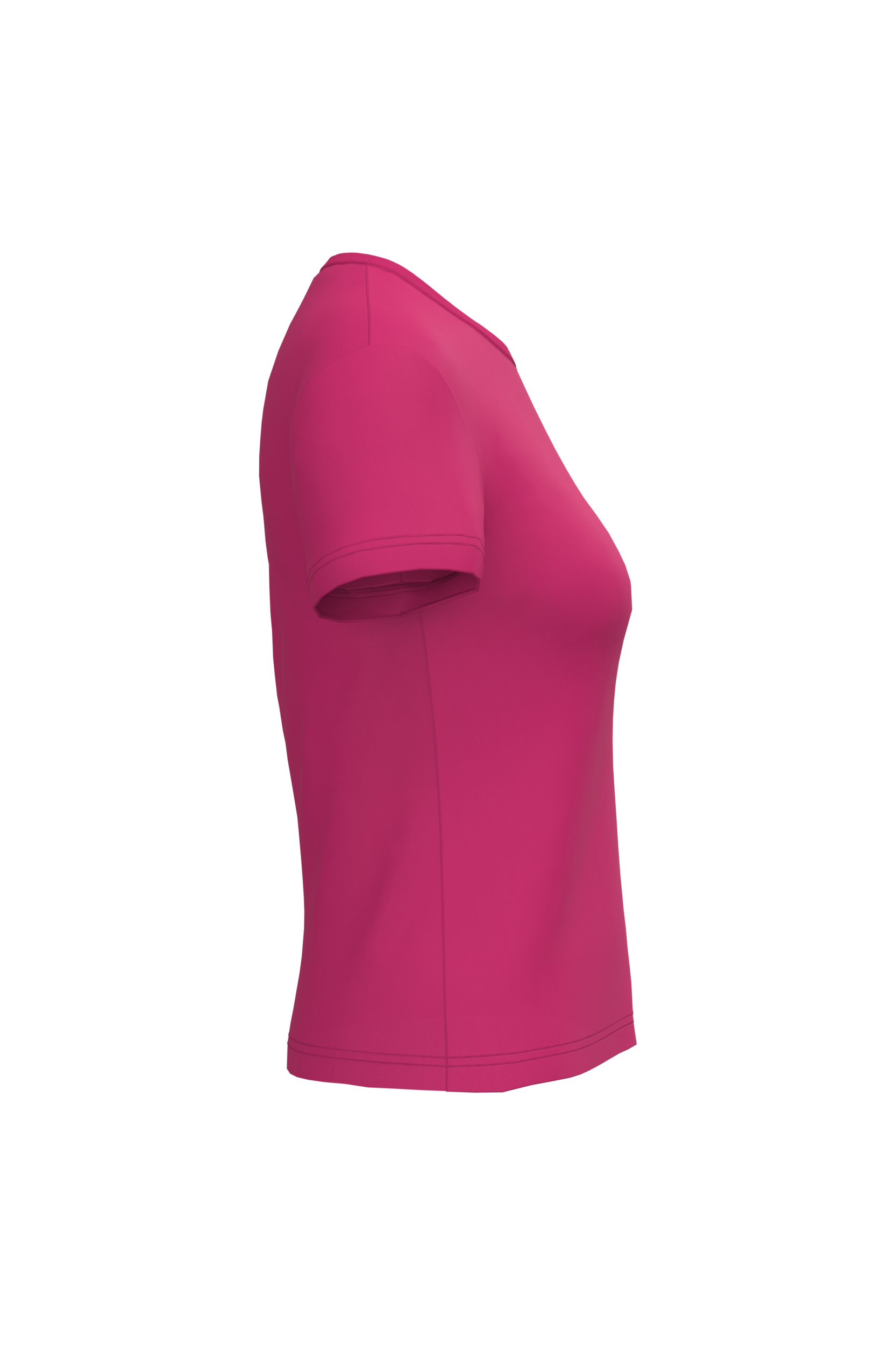 T-shirt col rond manches courtes femme – Image 858