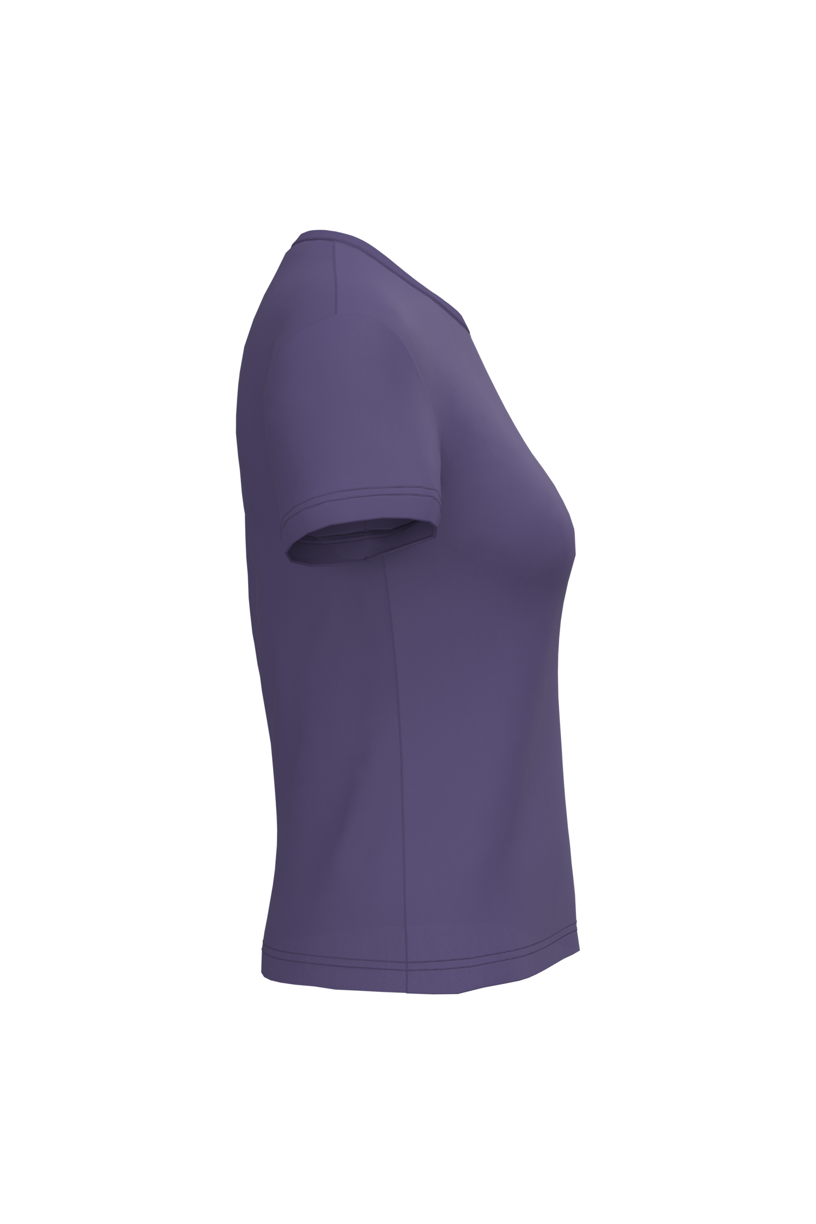 T-shirt col rond manches courtes femme – Image 954