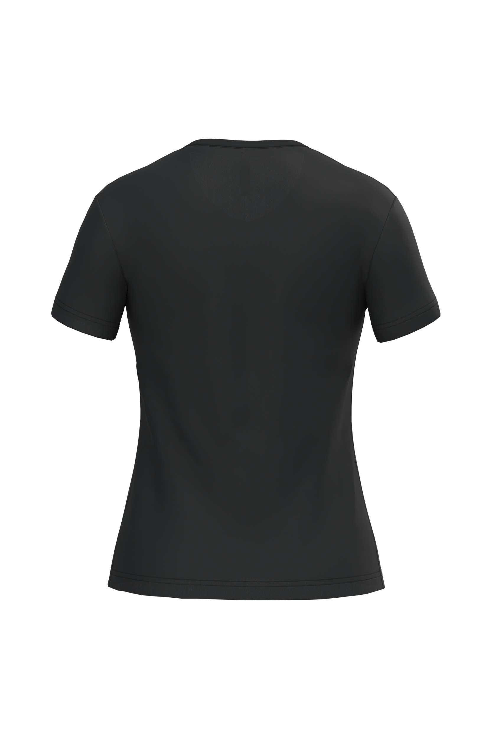 T-shirt col V manches courtes femme – Image 1187