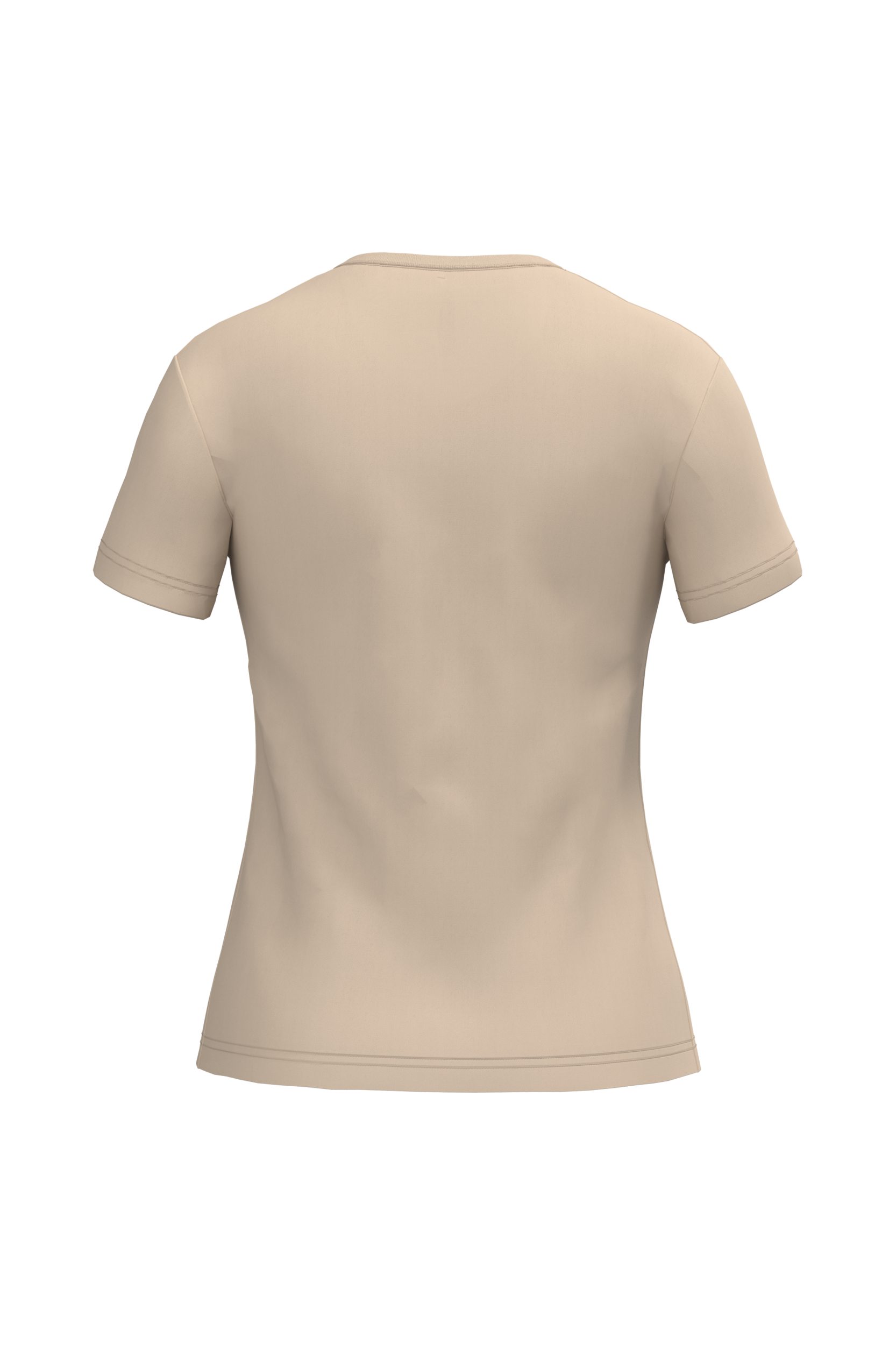 T-shirt col V manches courtes femme – Image 1283