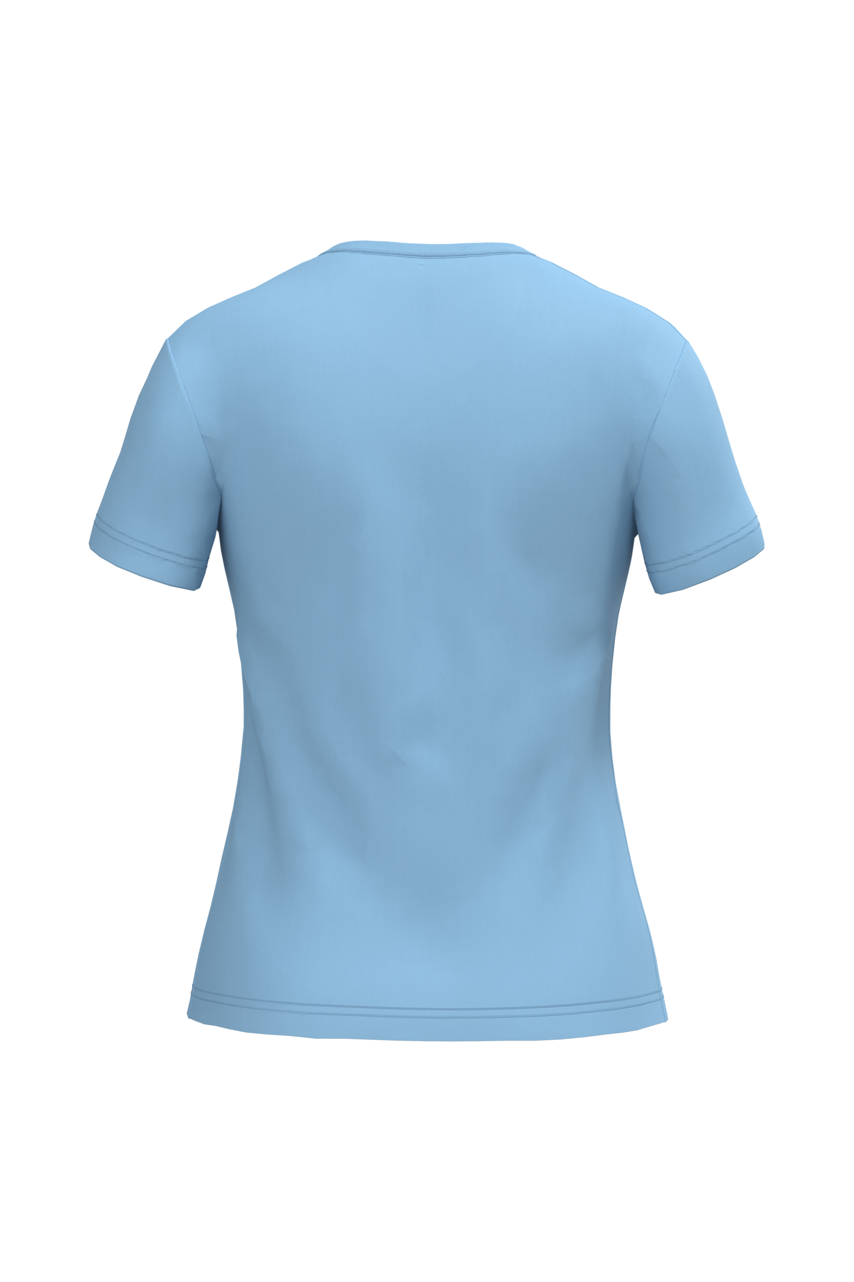 T-shirt col V manches courtes femme – Image 1379