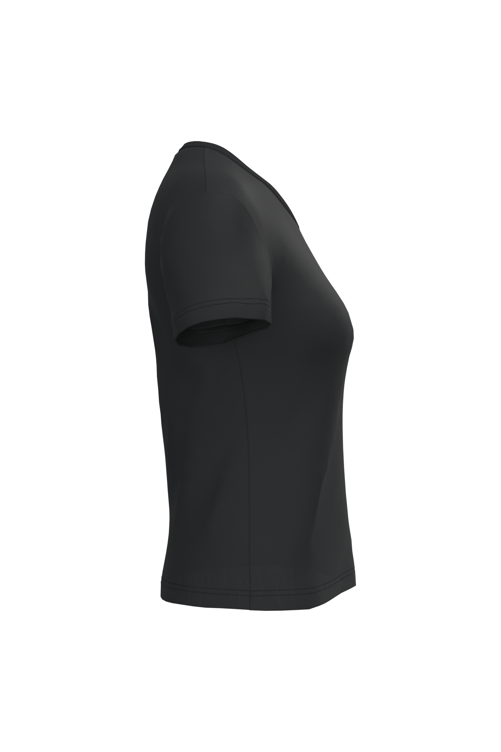 T-shirt col V manches courtes femme – Image 1188