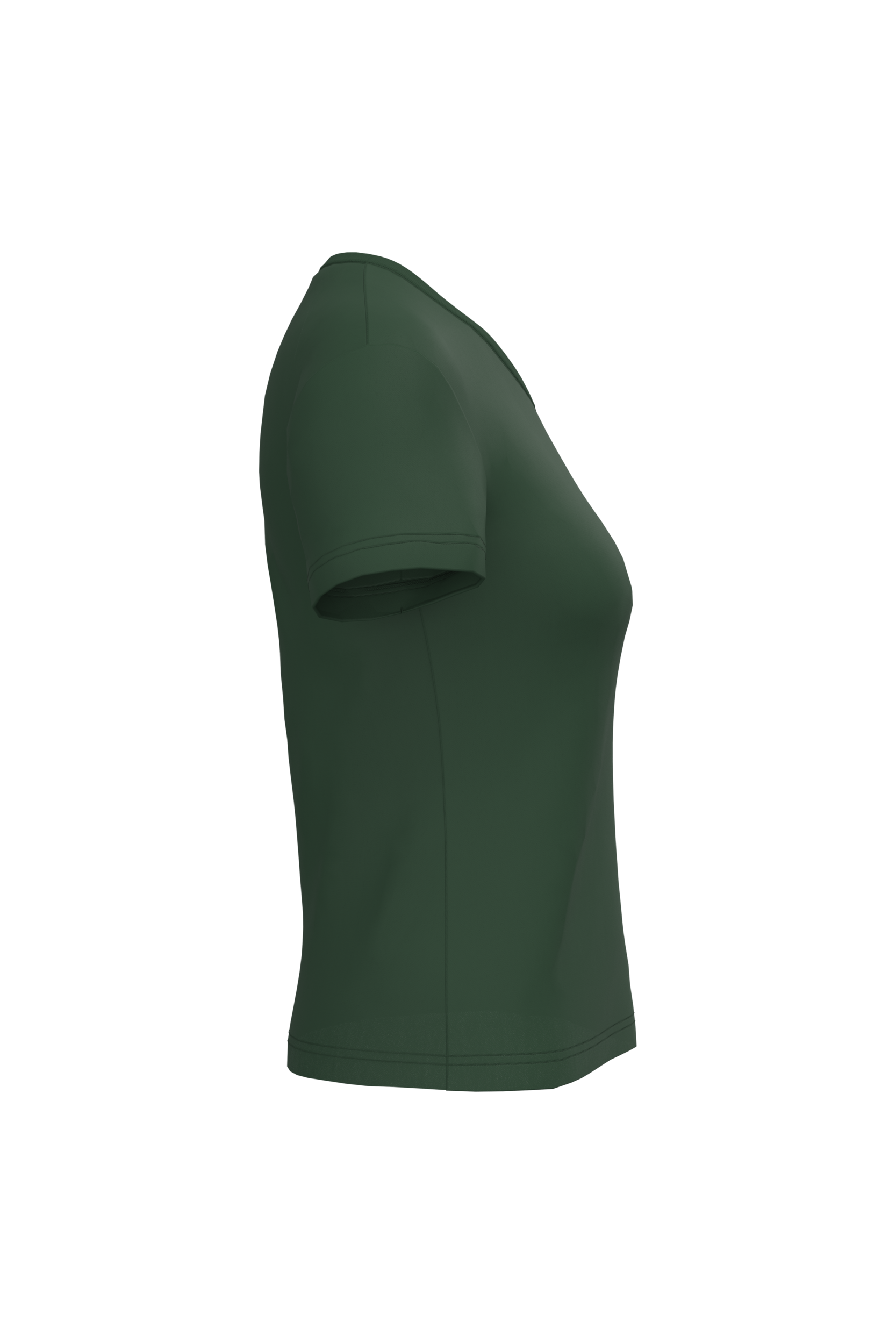 T-shirt col V manches courtes femme – Image 1236