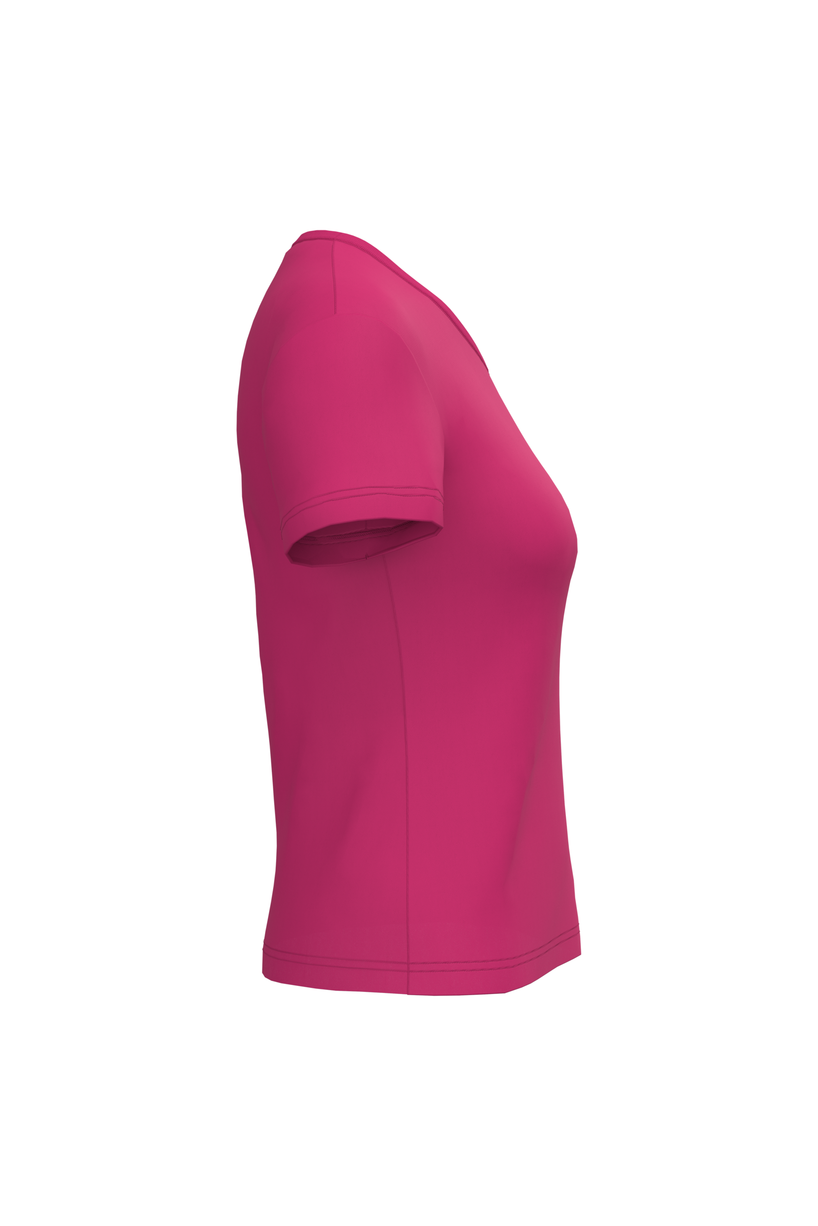 T-shirt col V manches courtes femme – Image 1248