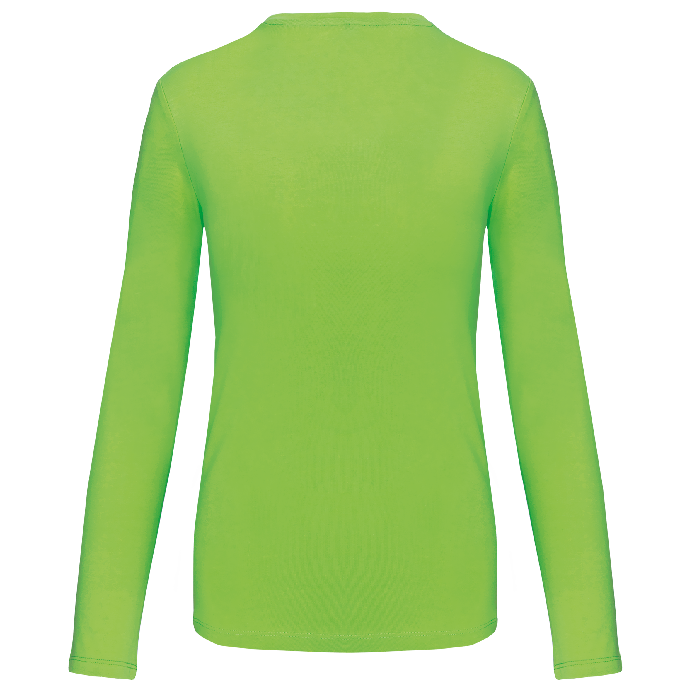 T-shirt col V manches longues femme – Image 3141