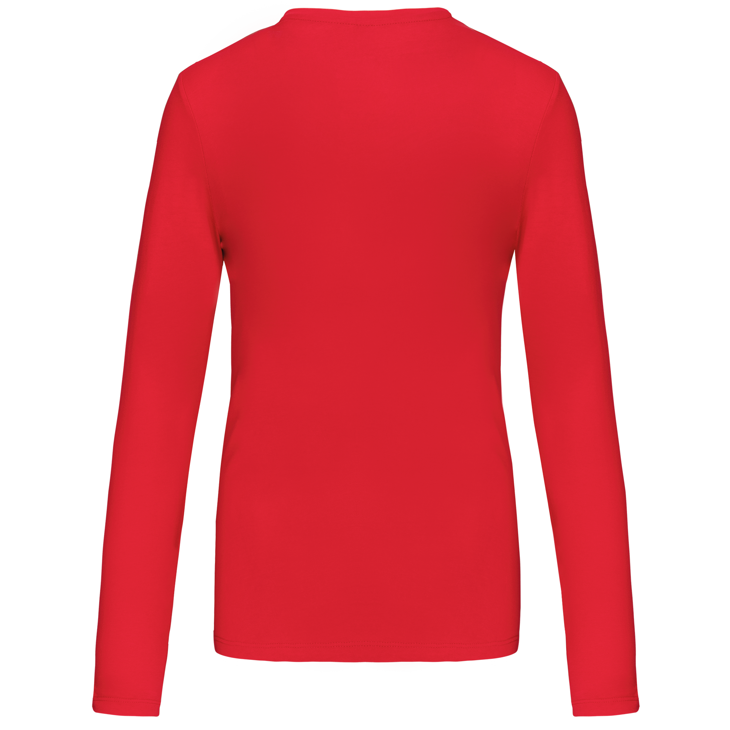 T-shirt col V manches longues femme – Image 3201