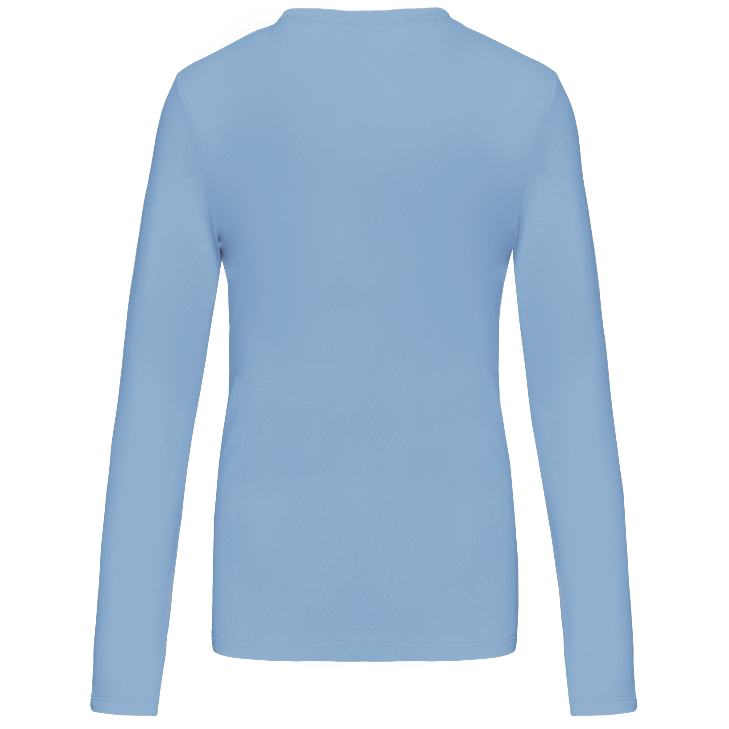 T-shirt col V manches longues femme – Image 2773