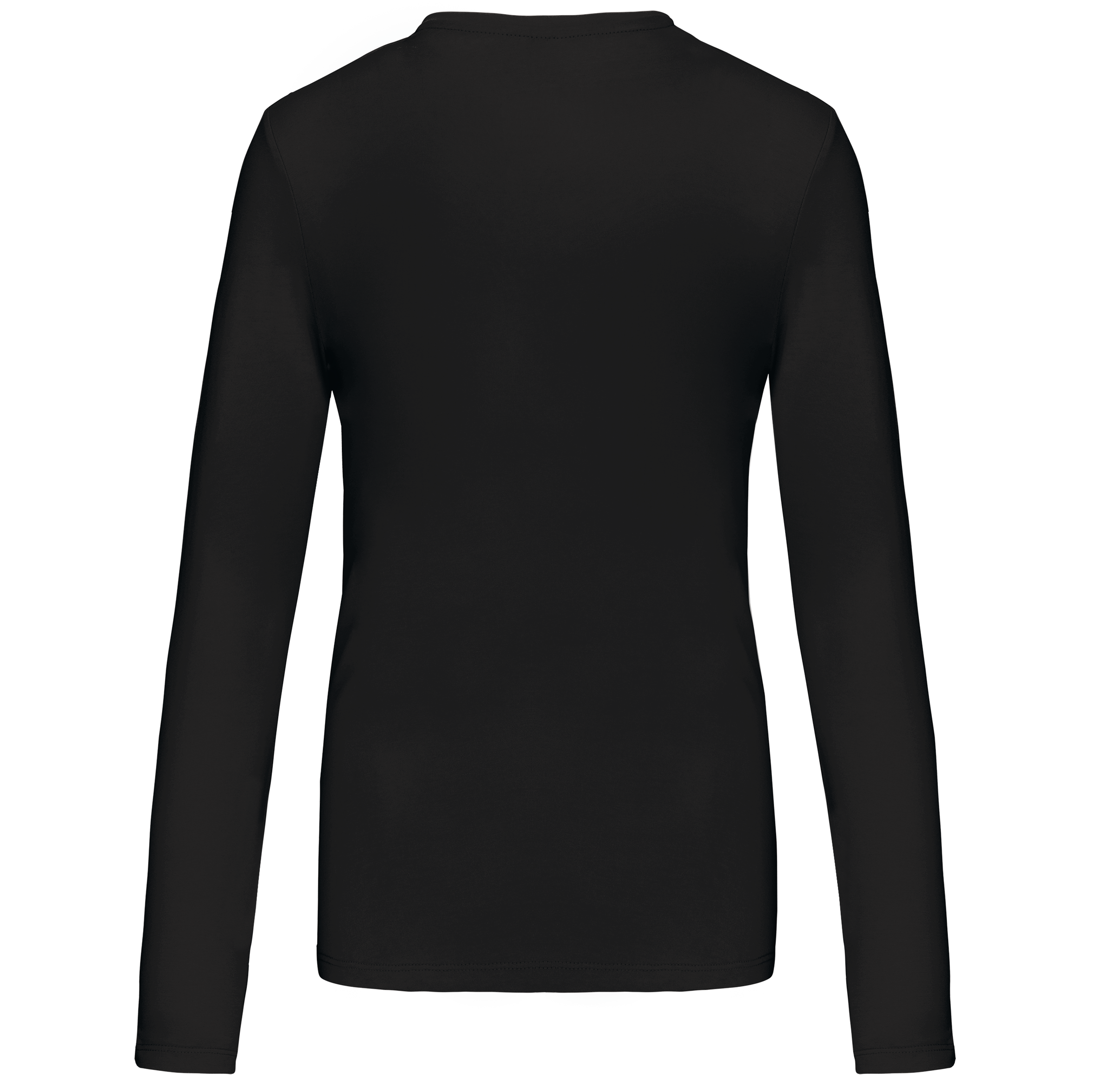 T-shirt col rond manches longues femme – Image 2705