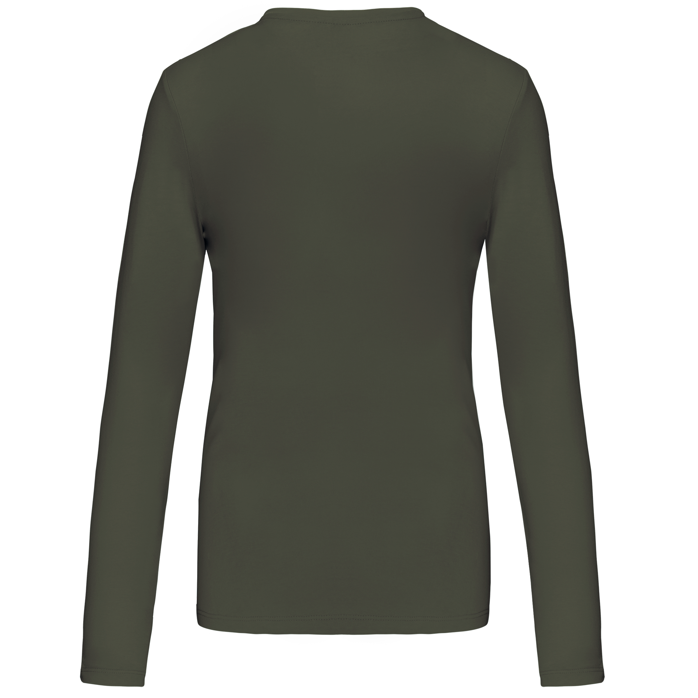 T-shirt col rond manches longues femme – Image 2741