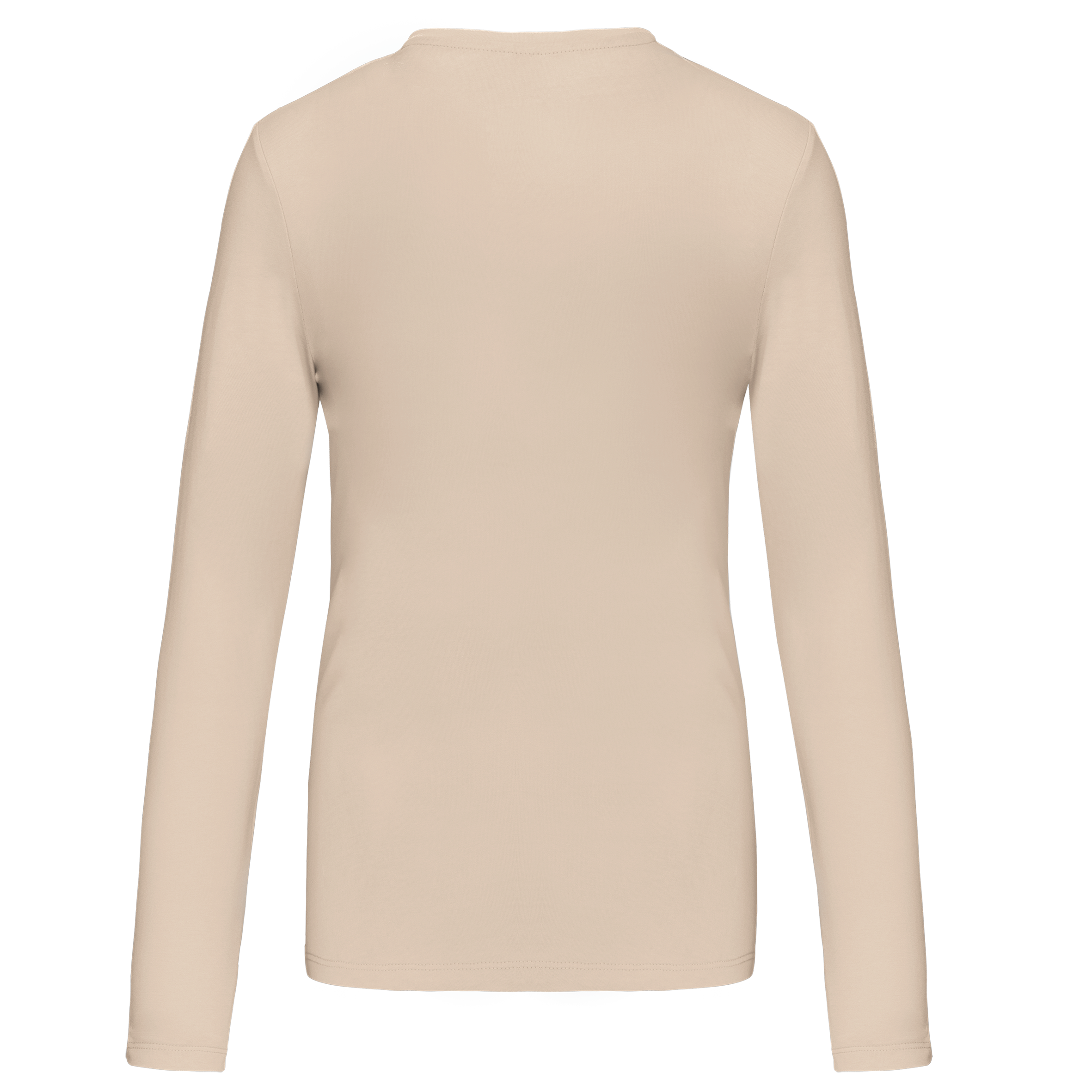 T-shirt col rond manches longues femme – Image 2801