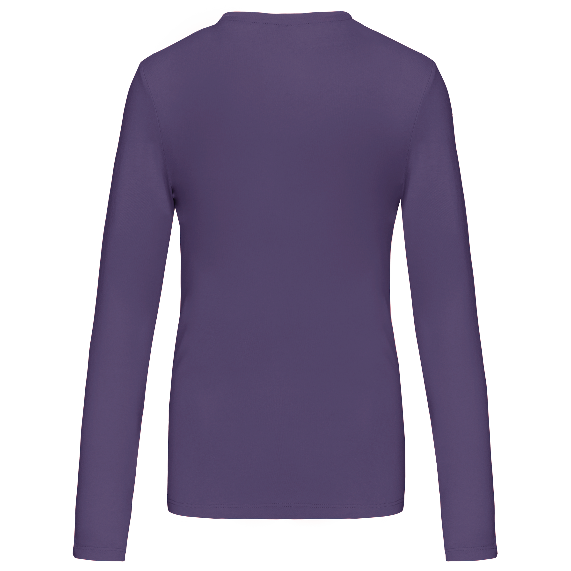 T-shirt col rond manches longues femme – Image 2861