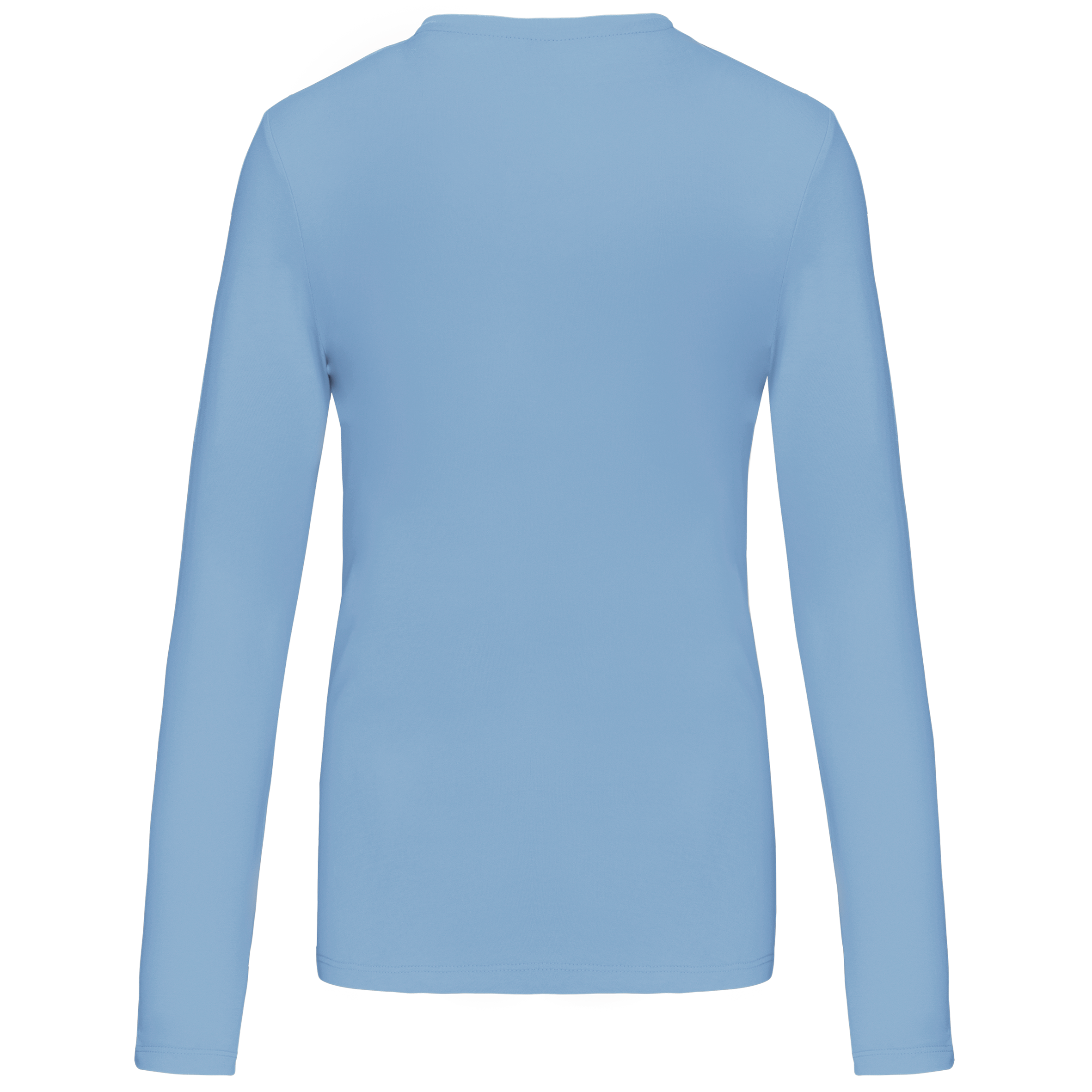 T-shirt col rond manches longues femme – Image 2885