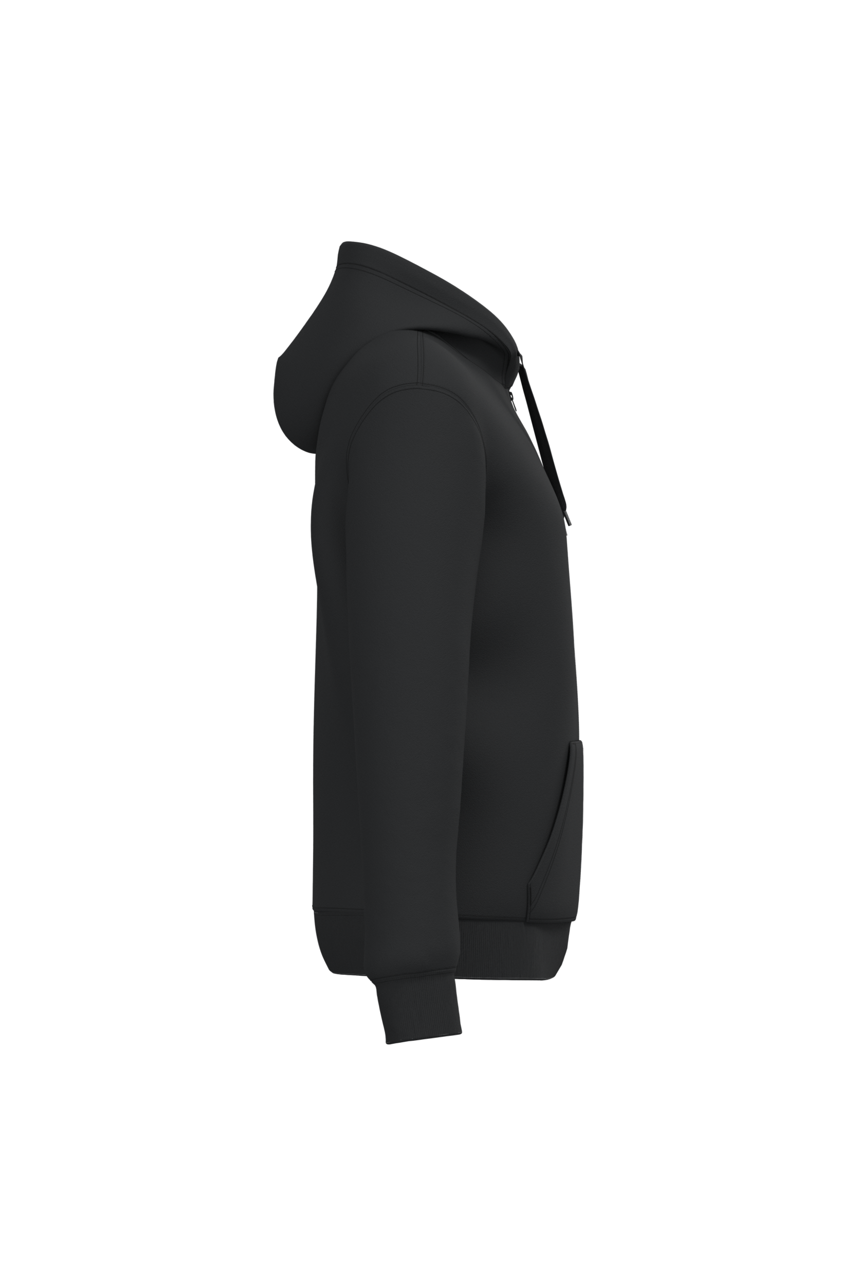 Sweat-shirt recyclé zippé à capuche unisexe – Image 536