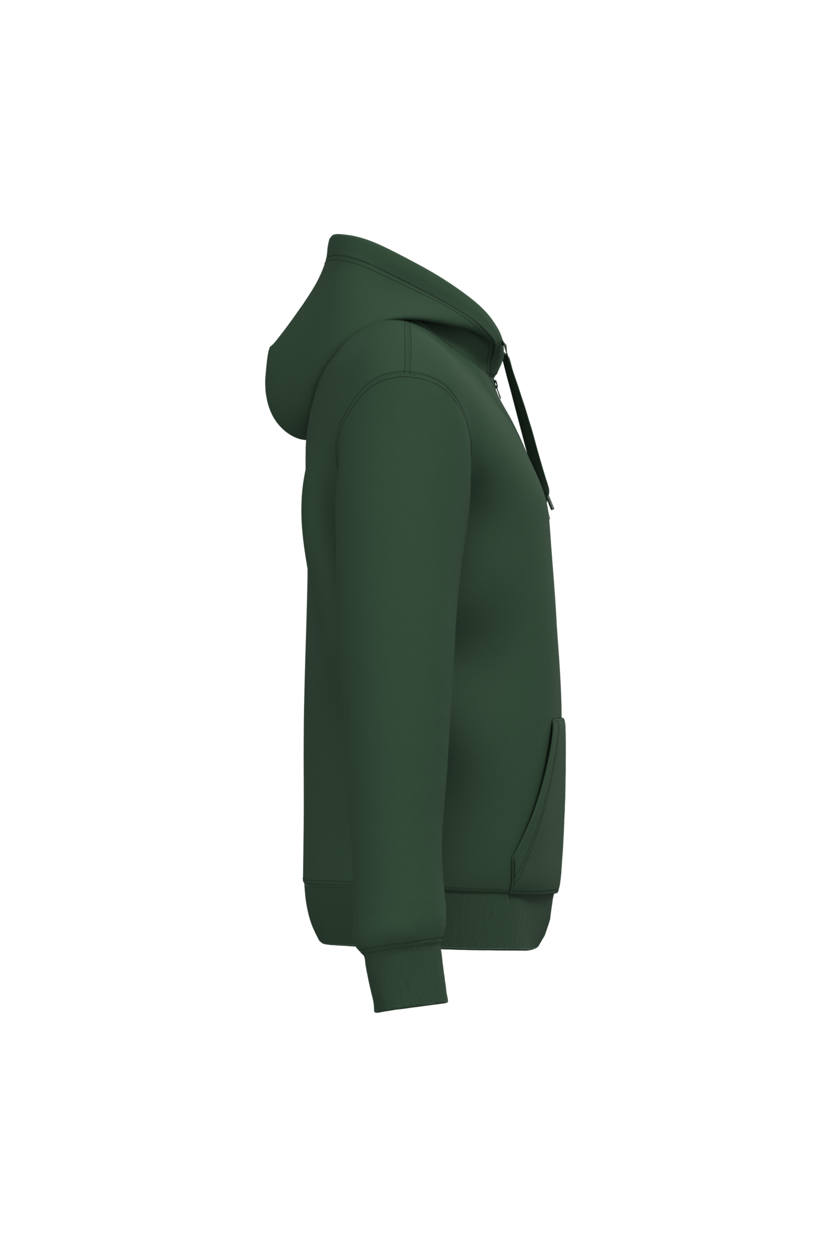 Sweat-shirt recyclé zippé à capuche unisexe – Image 572