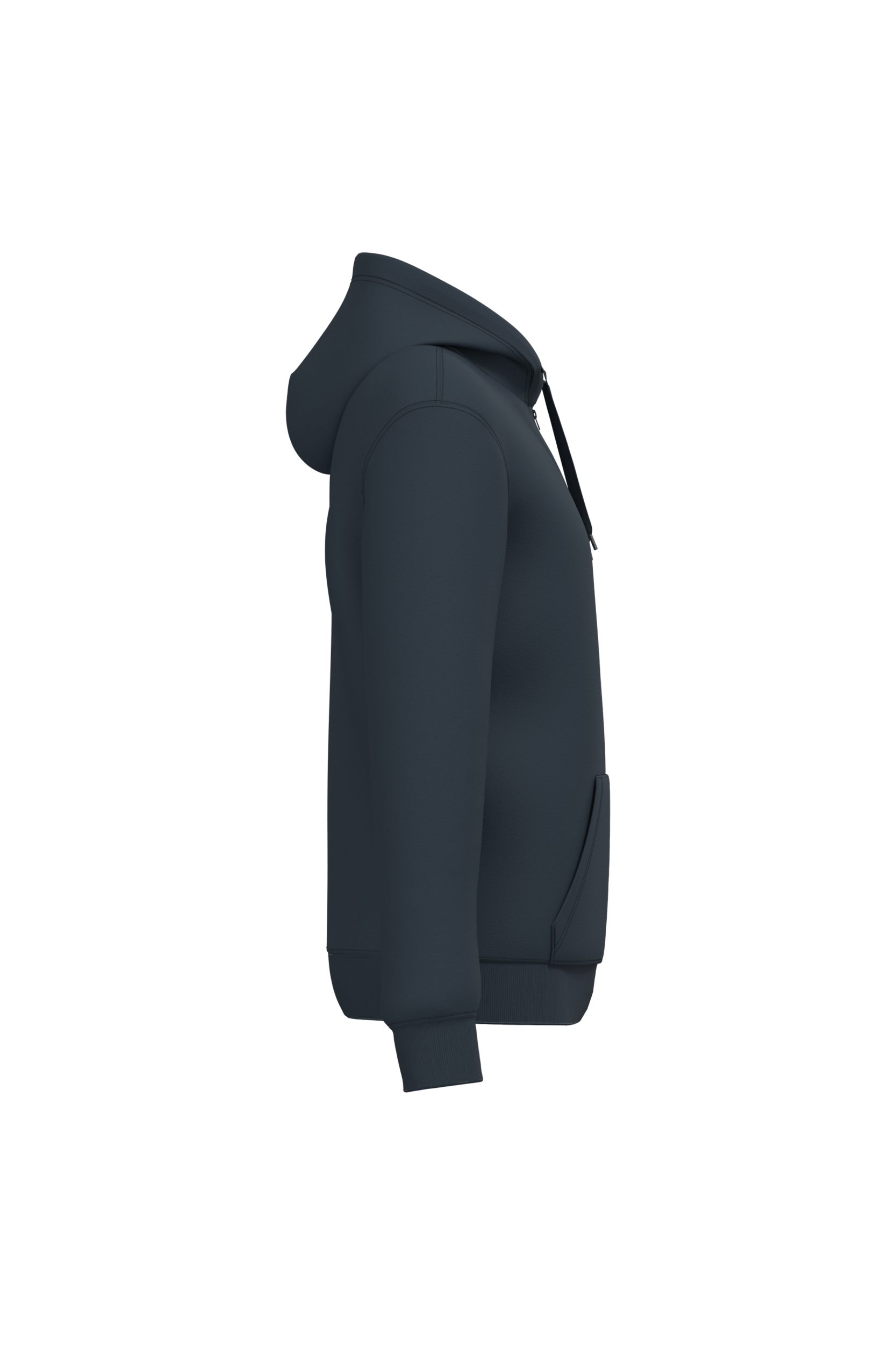 Sweat-shirt recyclé zippé à capuche unisexe – Image 626