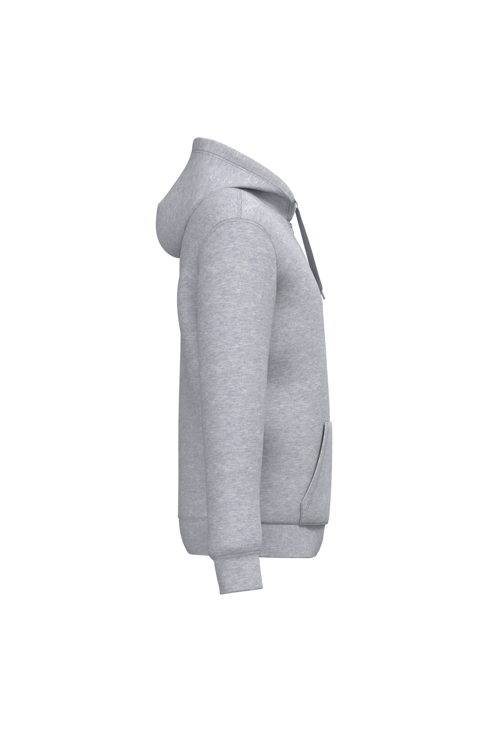 Sweat-shirt recyclé zippé à capuche unisexe – Image 644