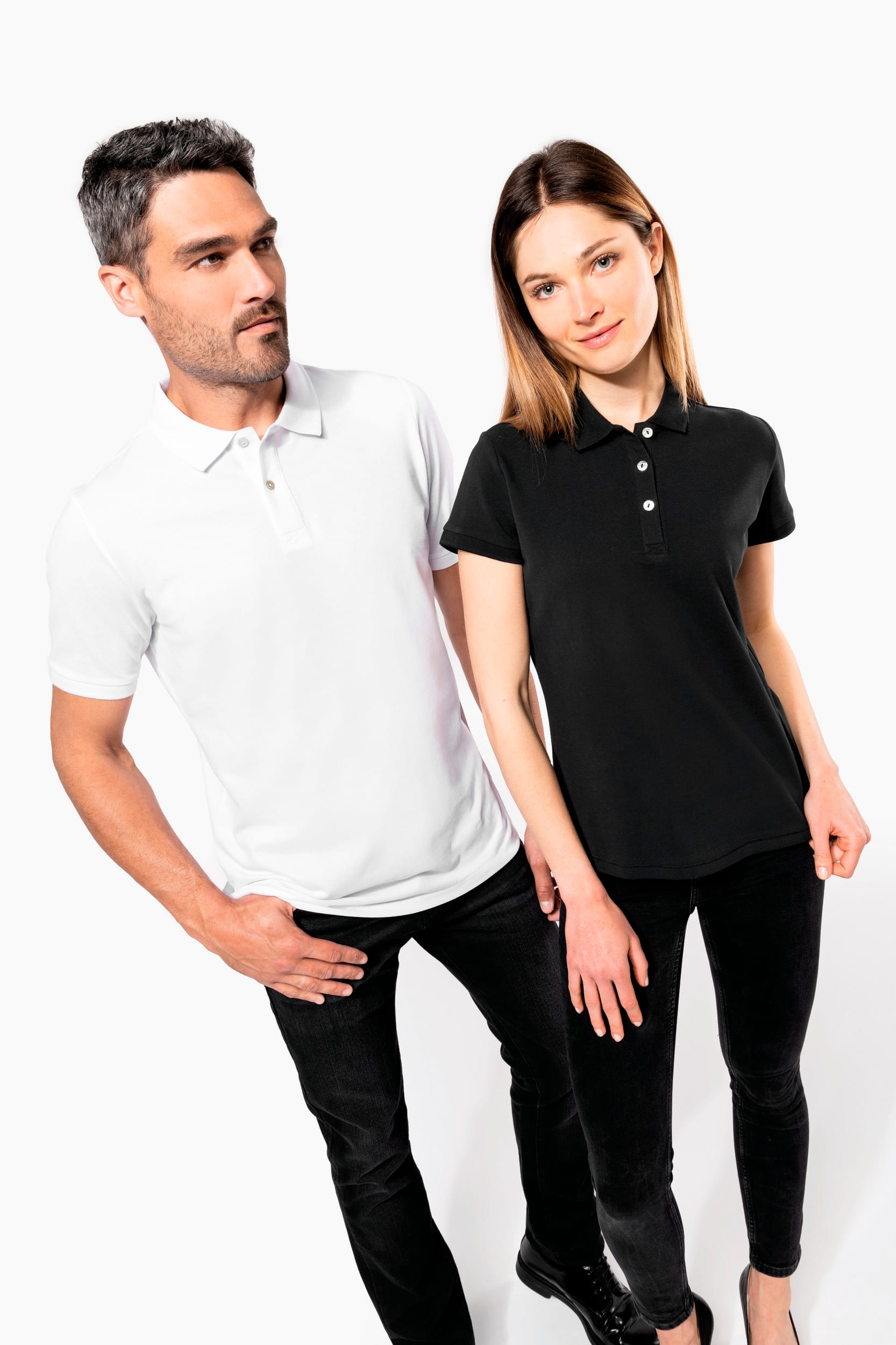 Polo Supima® manches courtes femme – Image 139