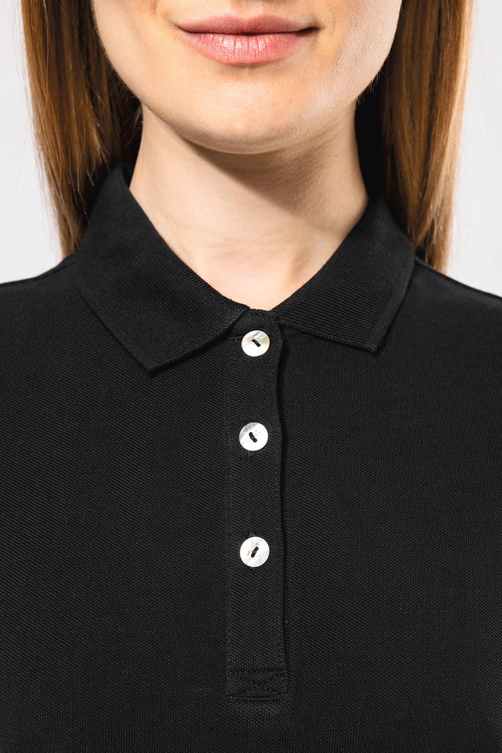 Polo Supima® manches courtes femme – Image 141