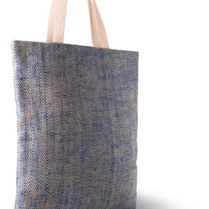 Sac en toile de jute teint 100% naturel