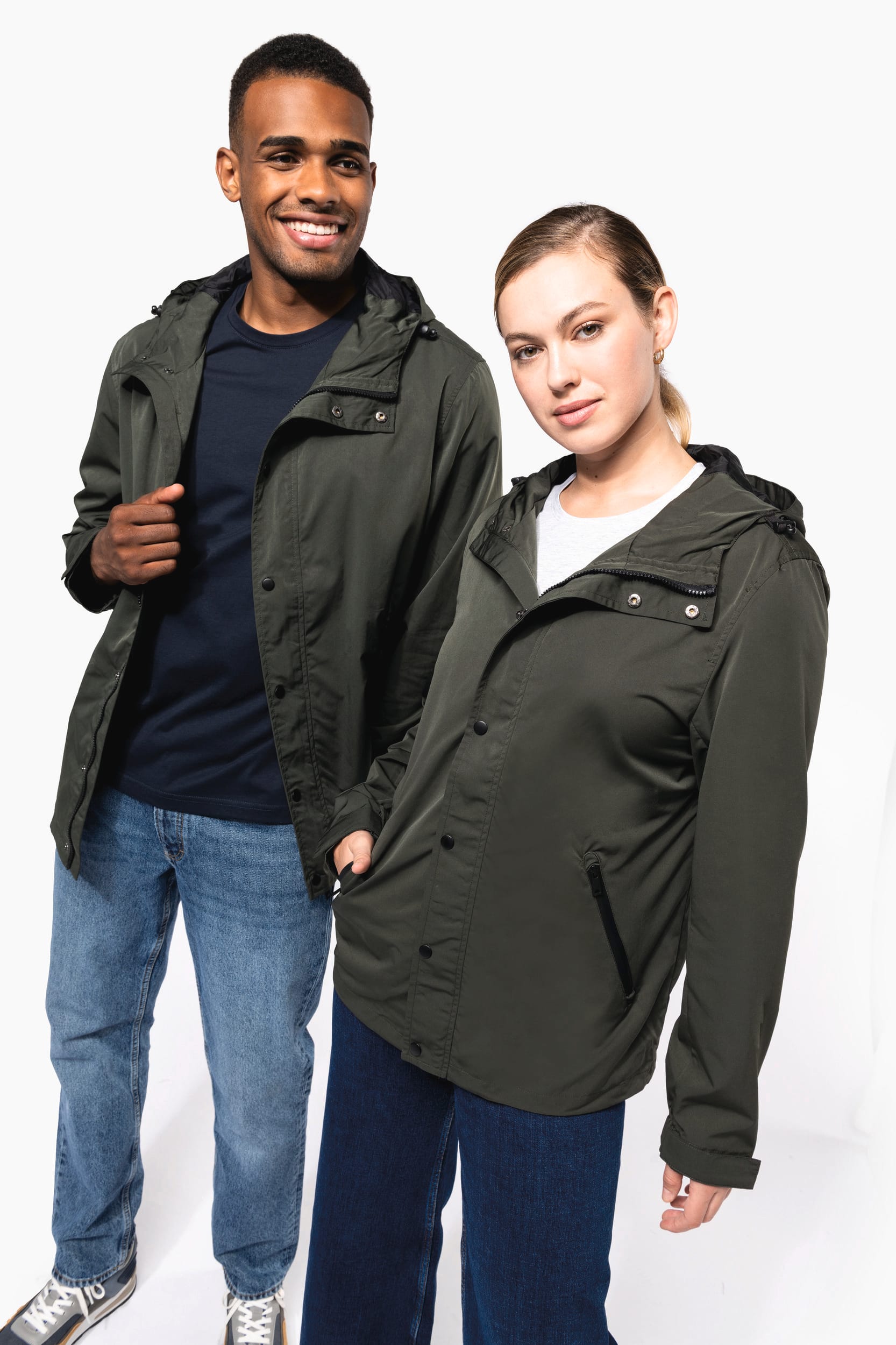 Veste écoresponsable à capuche unisexe