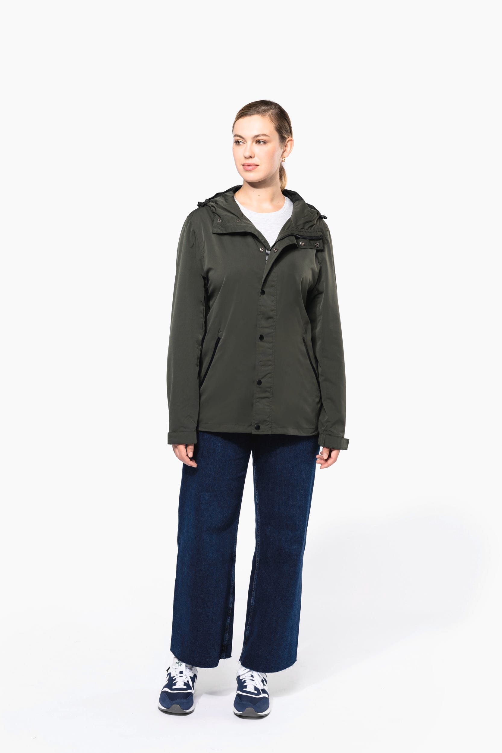 Veste écoresponsable à capuche unisexe – Image 355