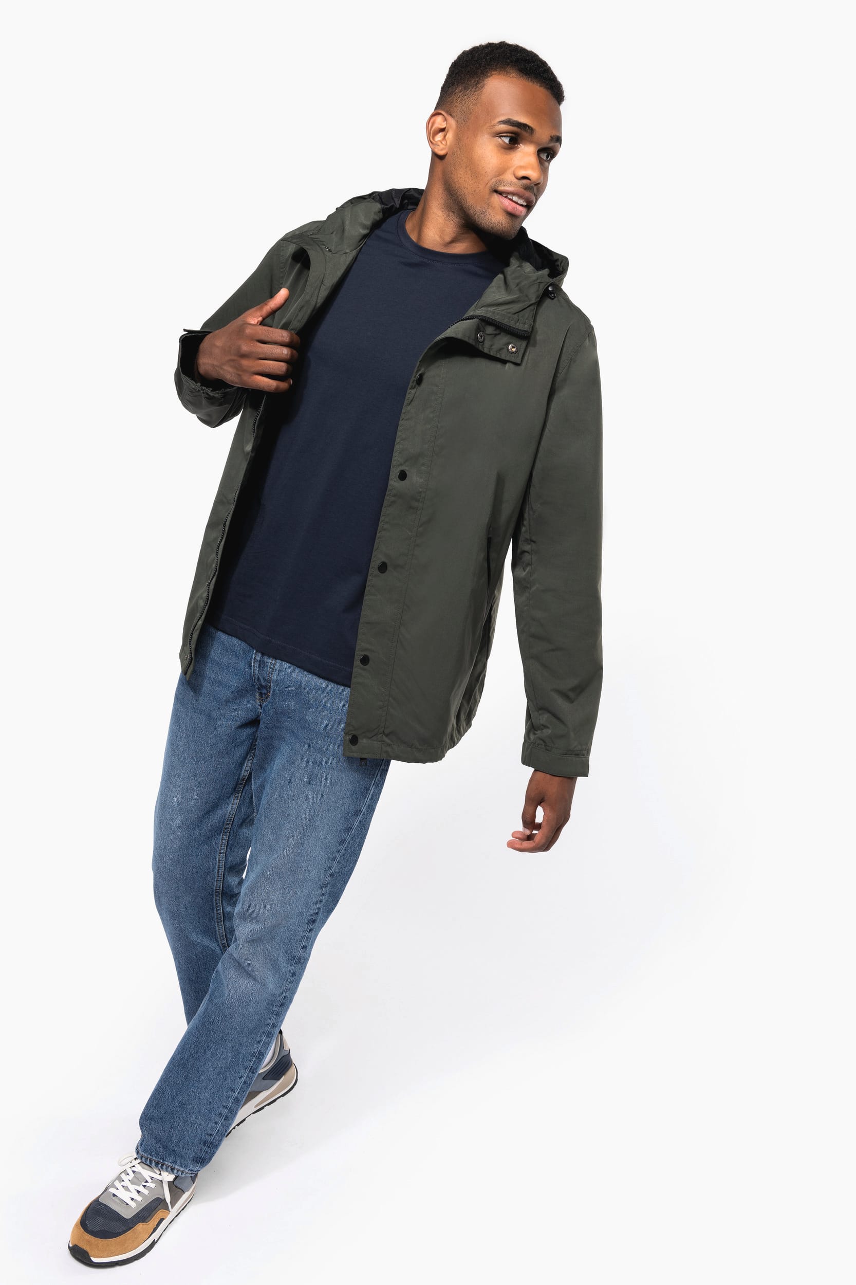 Veste écoresponsable à capuche unisexe – Image 350