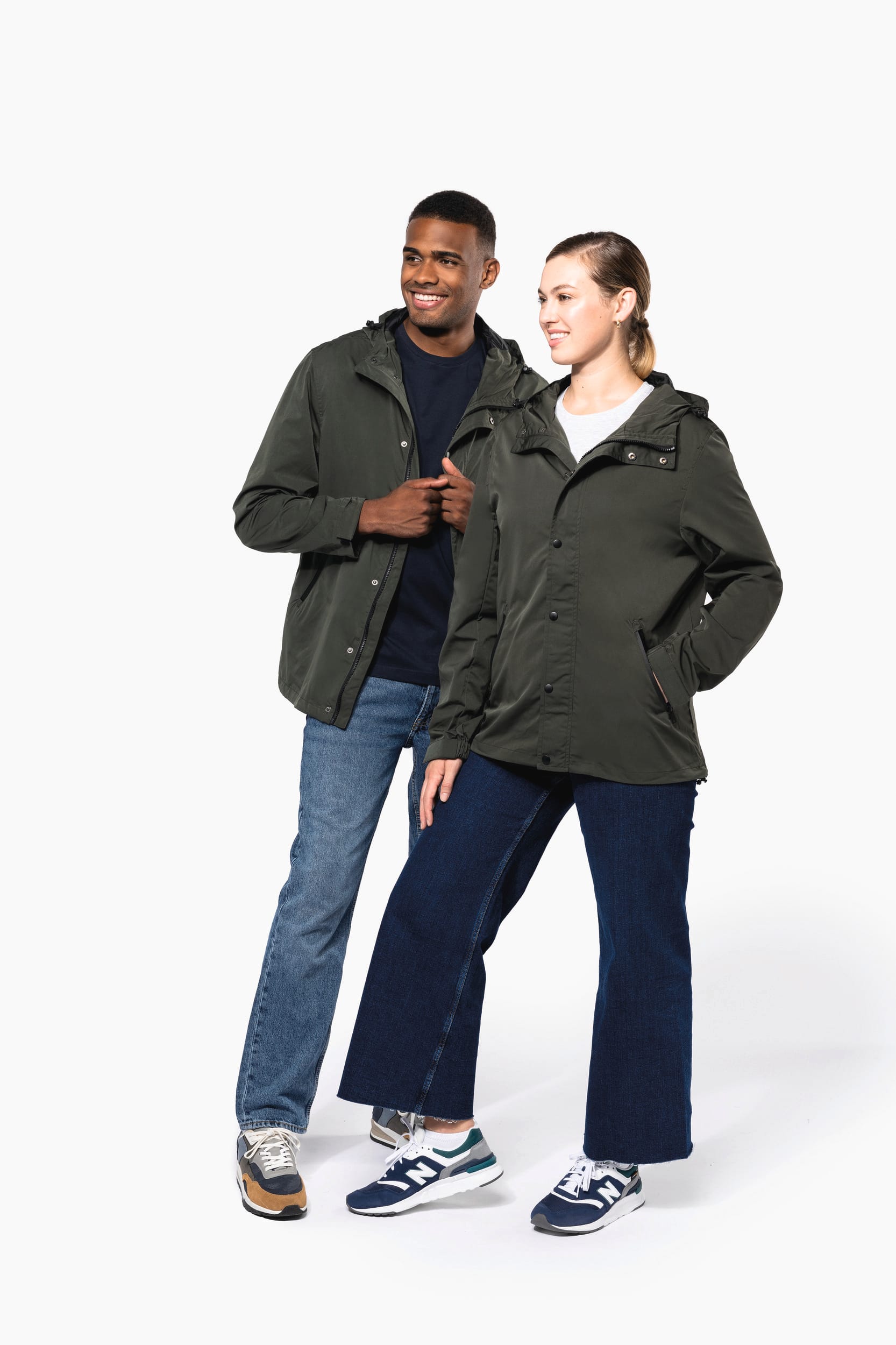 Veste écoresponsable à capuche unisexe – Image 358