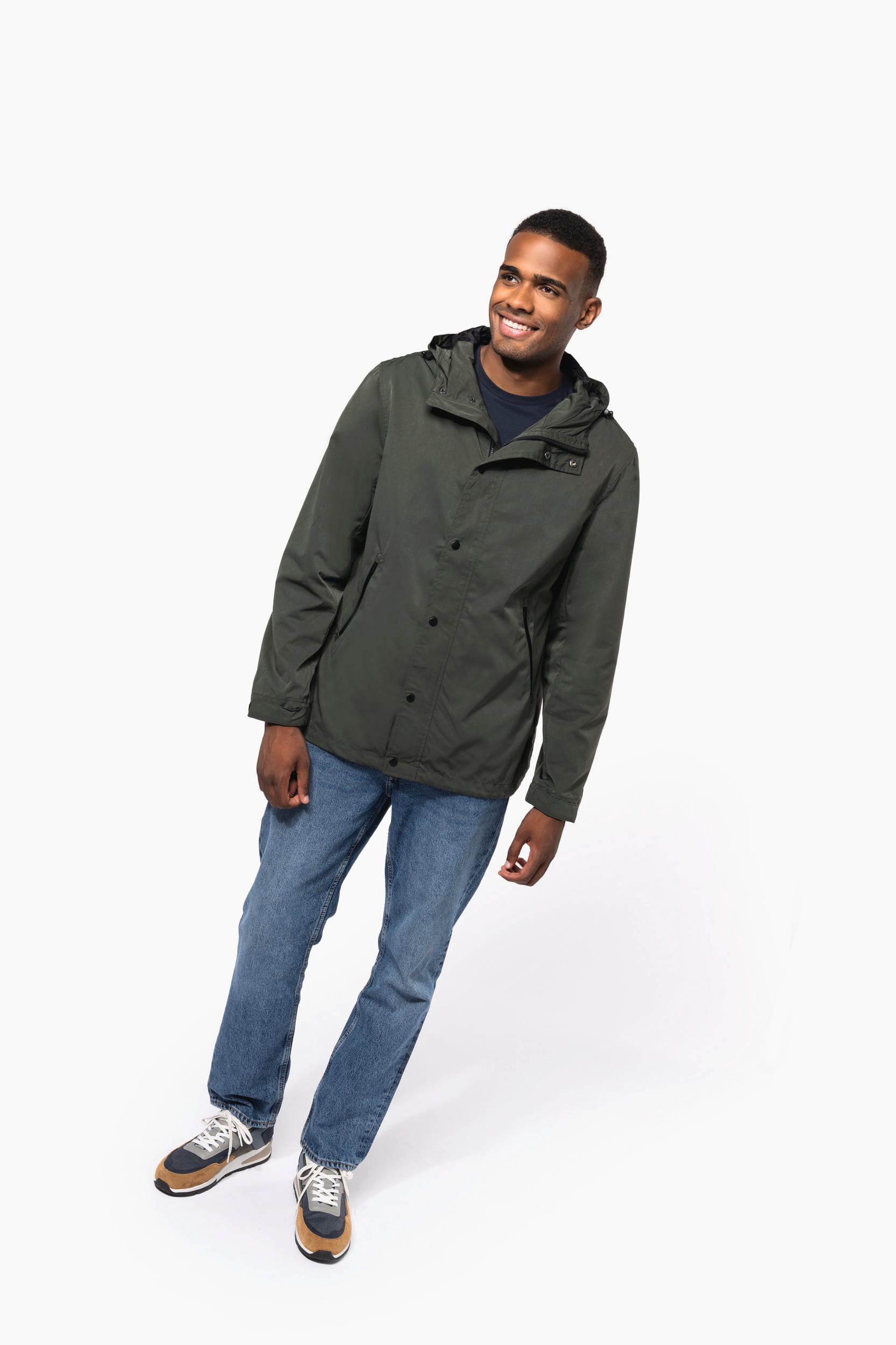 Veste écoresponsable à capuche unisexe – Image 351