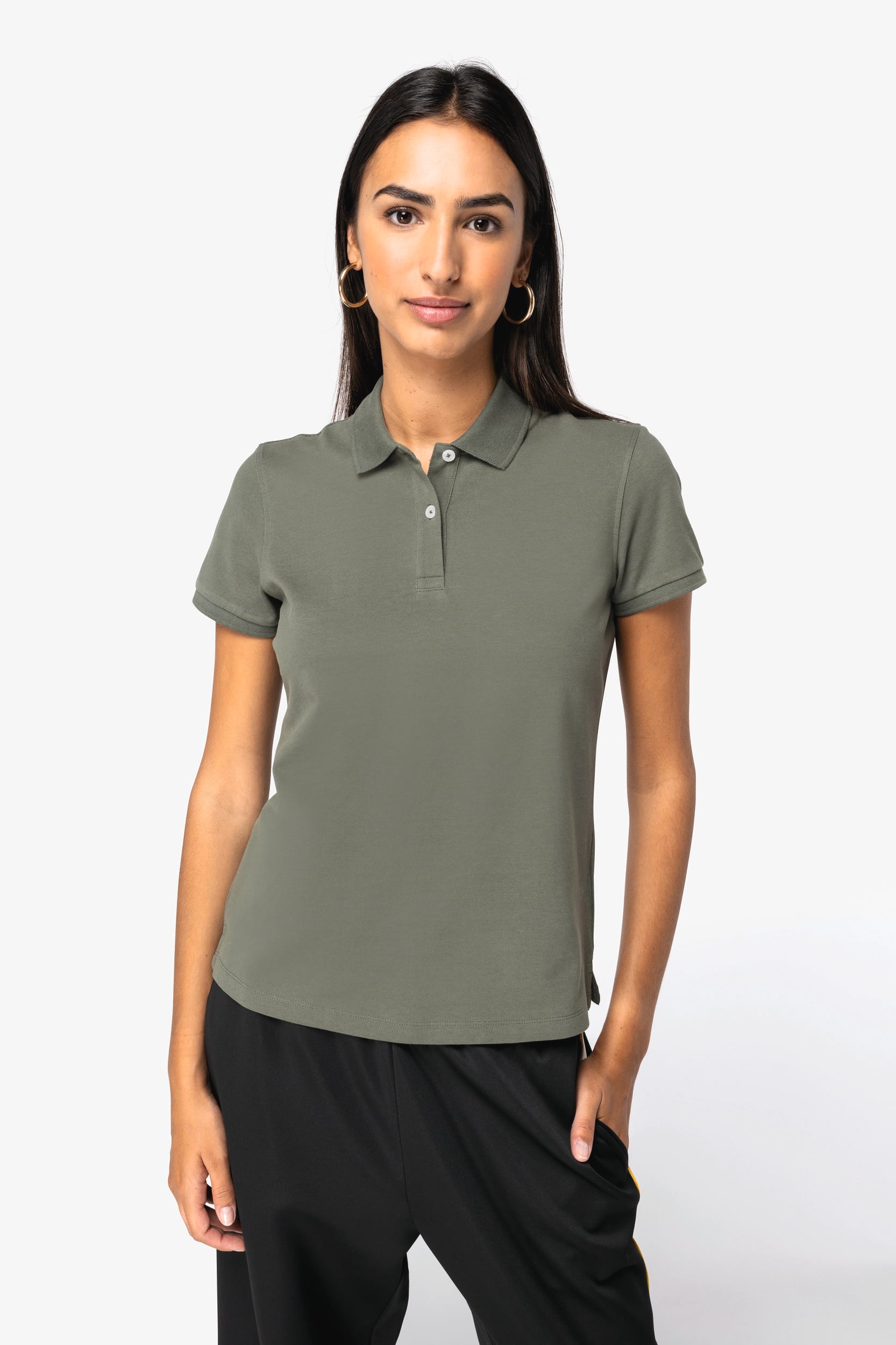 Polo écoresponsable maille piquée femme – Image 954