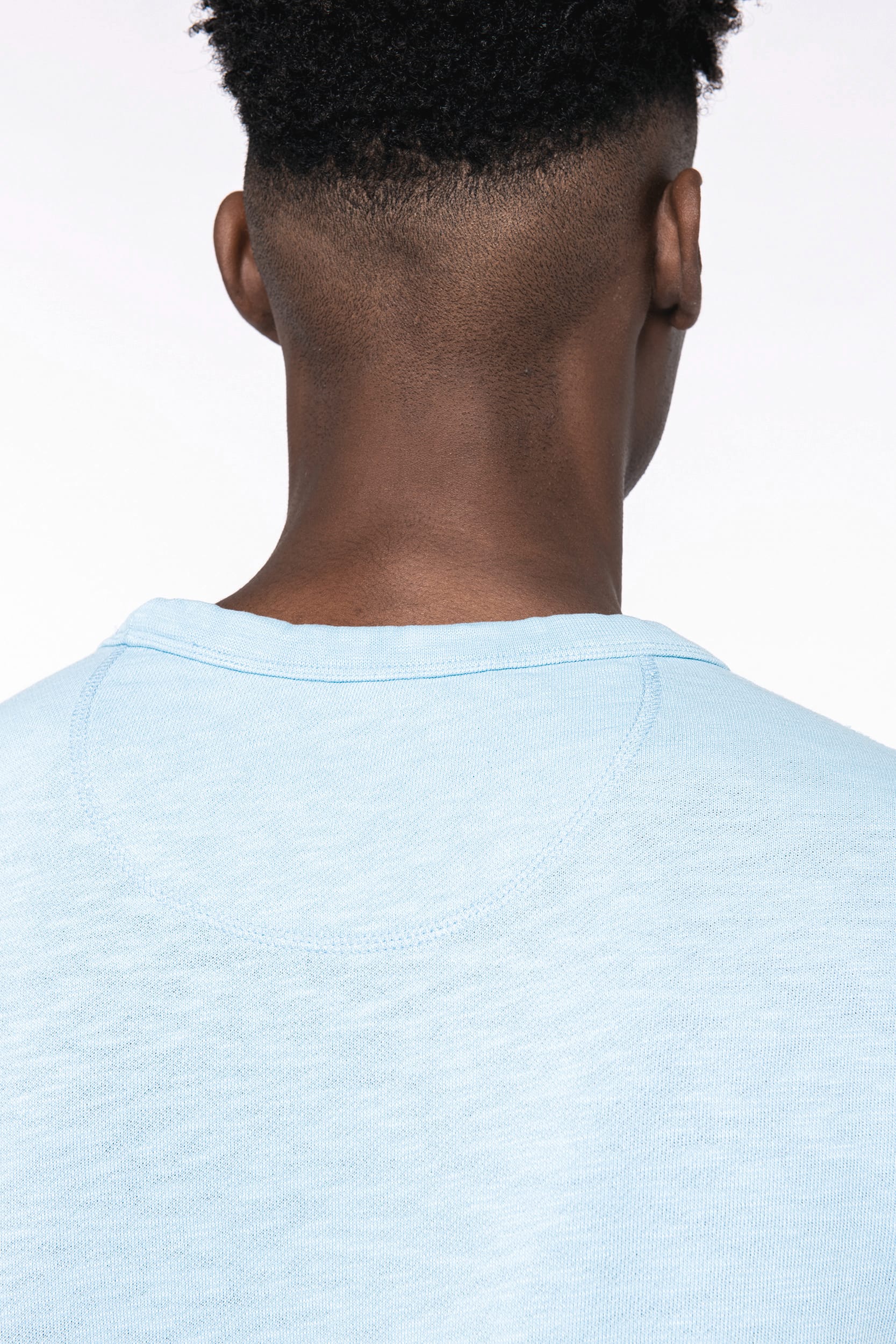 Sweat-shirt écoresponsable à col rond délavé French Terry unisexe – Image 603