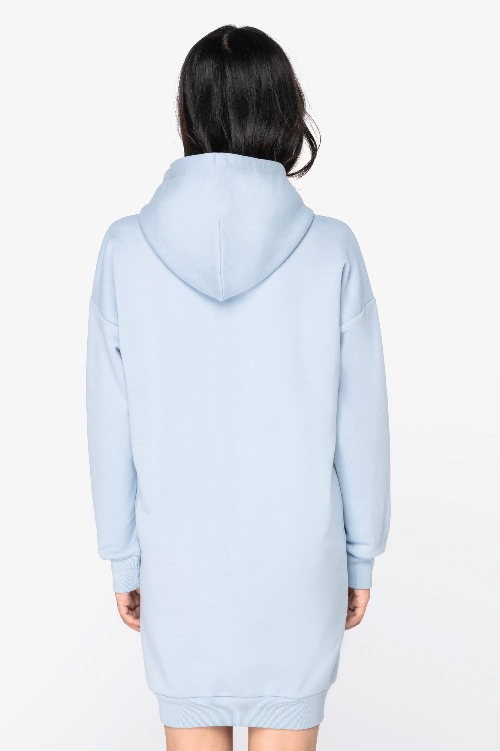 Robe sweat-shirt écoresponsable à capuche femme – Image 230