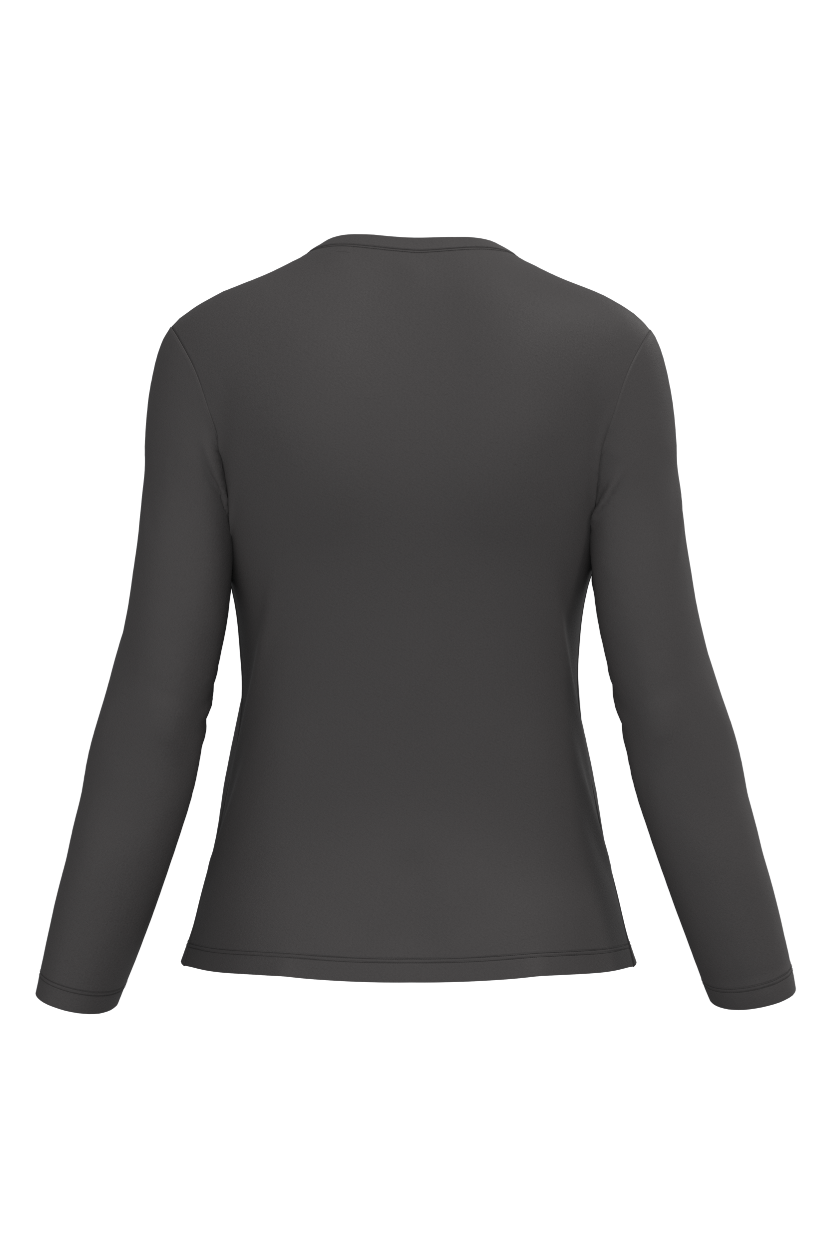 T-shirt col V manches longues femme – Image 3254