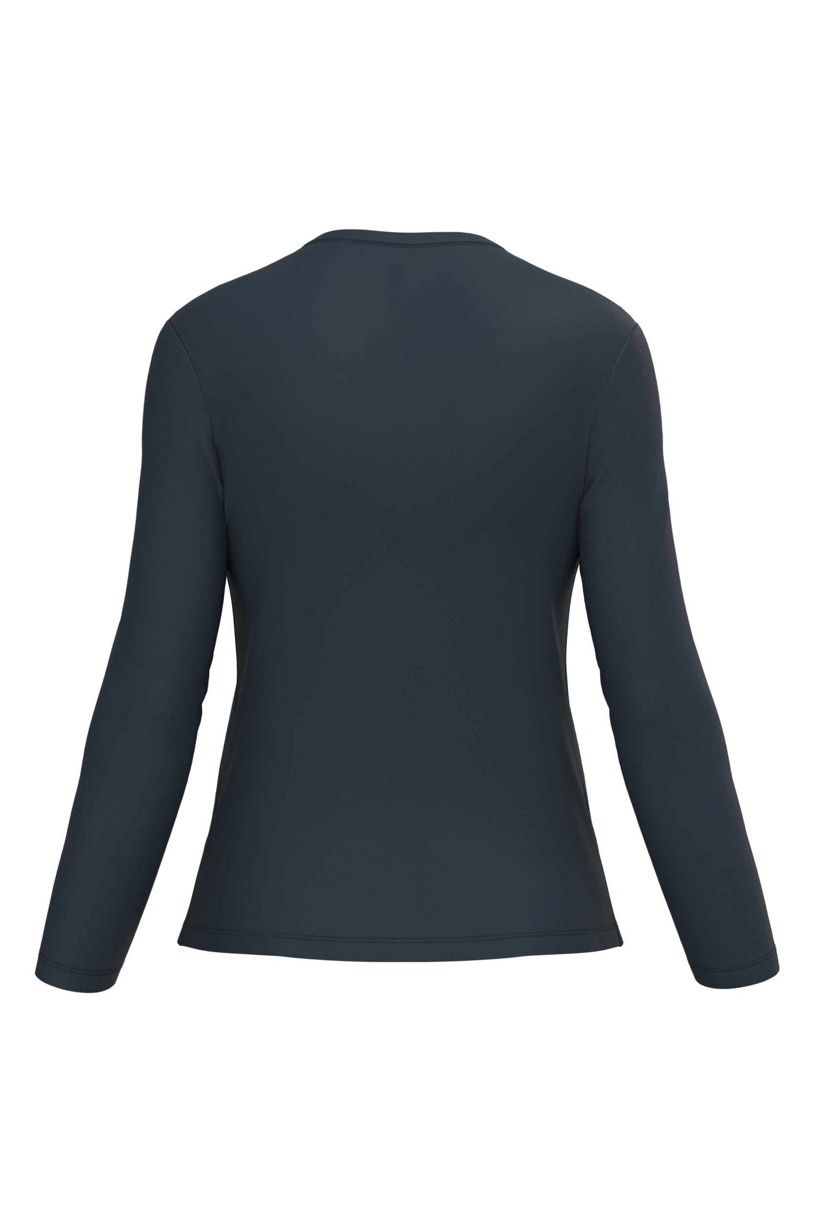 T-shirt col V manches longues femme – Image 3350