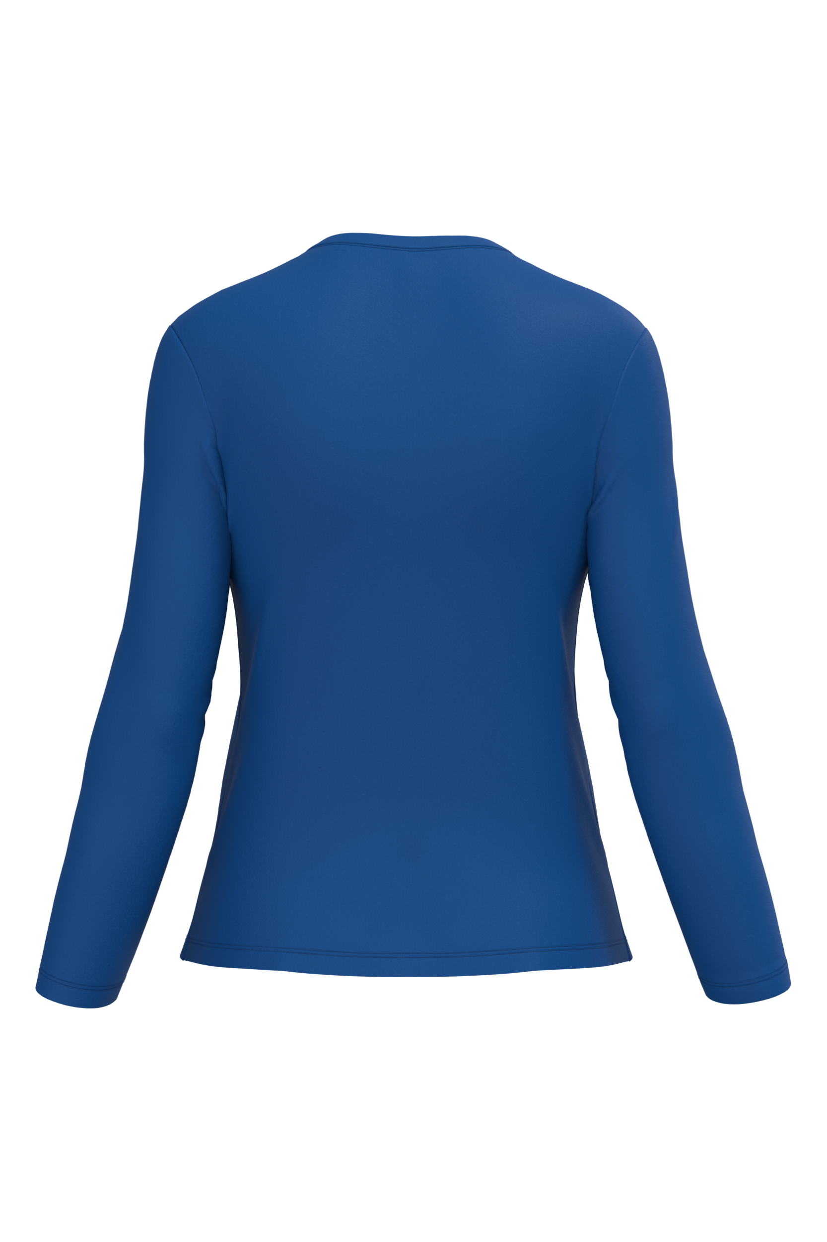 T-shirt col V manches longues femme – Image 3410