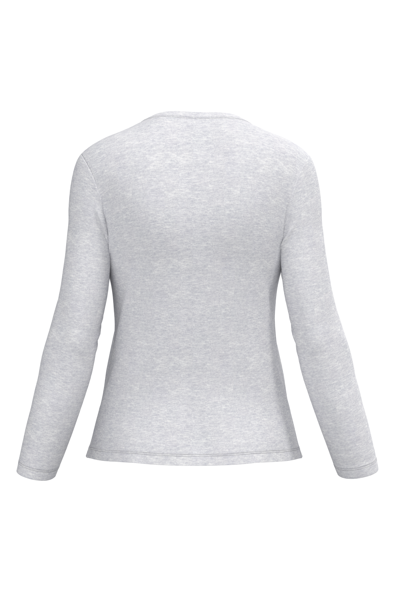 T-shirt col rond manches longues femme – Image 2961