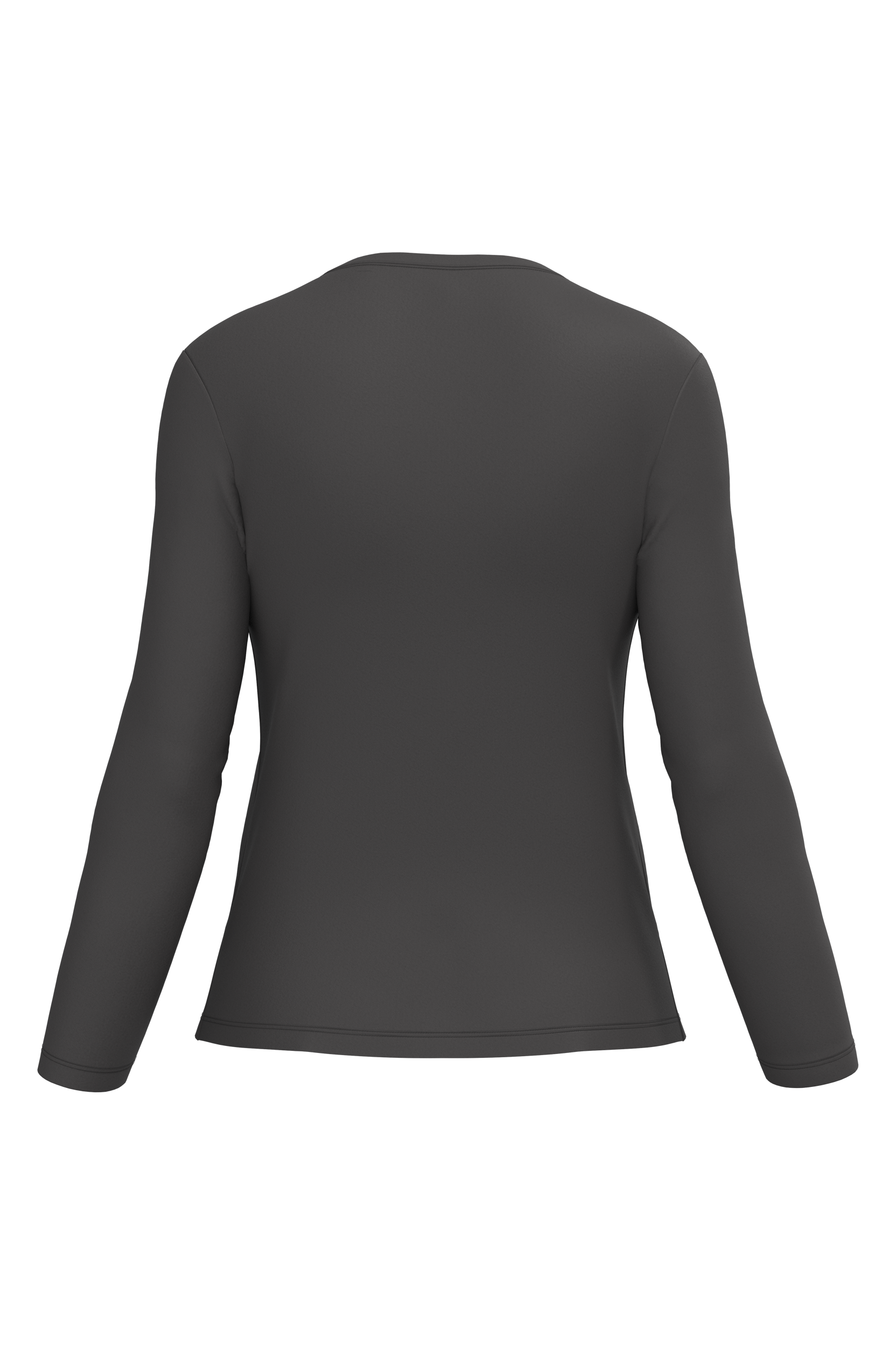 T-shirt col rond manches longues femme – Image 2997