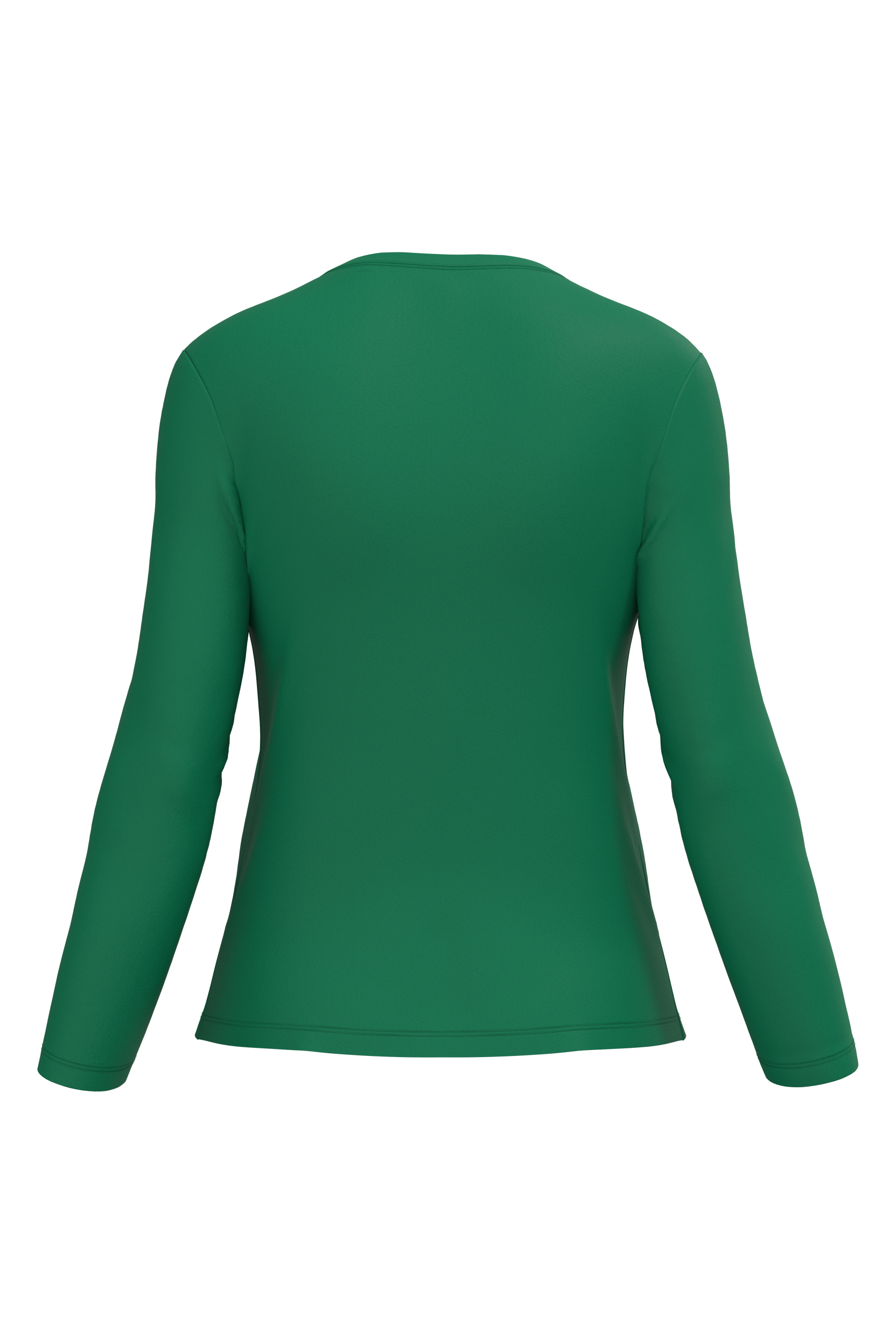 T-shirt col rond manches longues femme – Image 3045