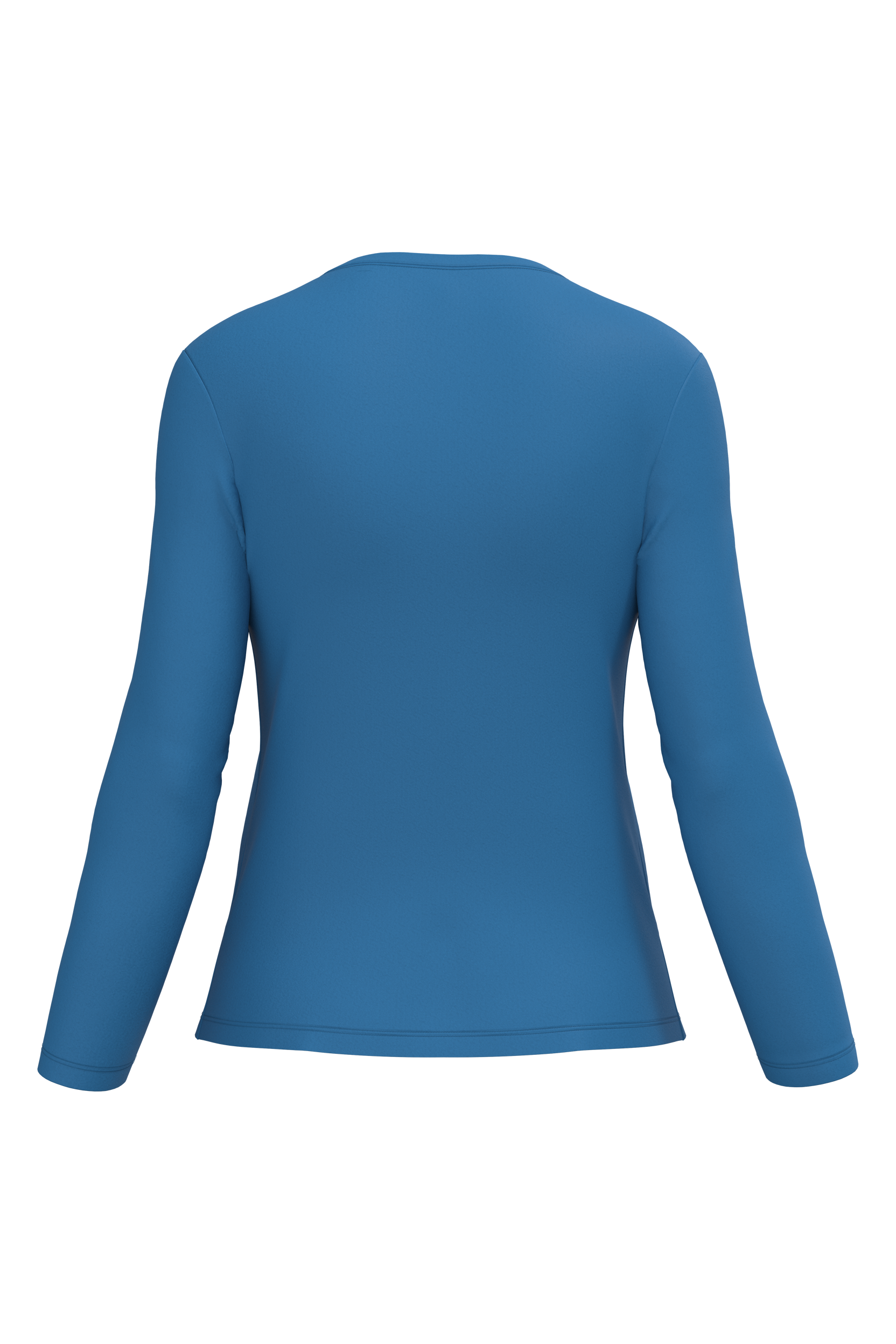 T-shirt col rond manches longues femme – Image 3057