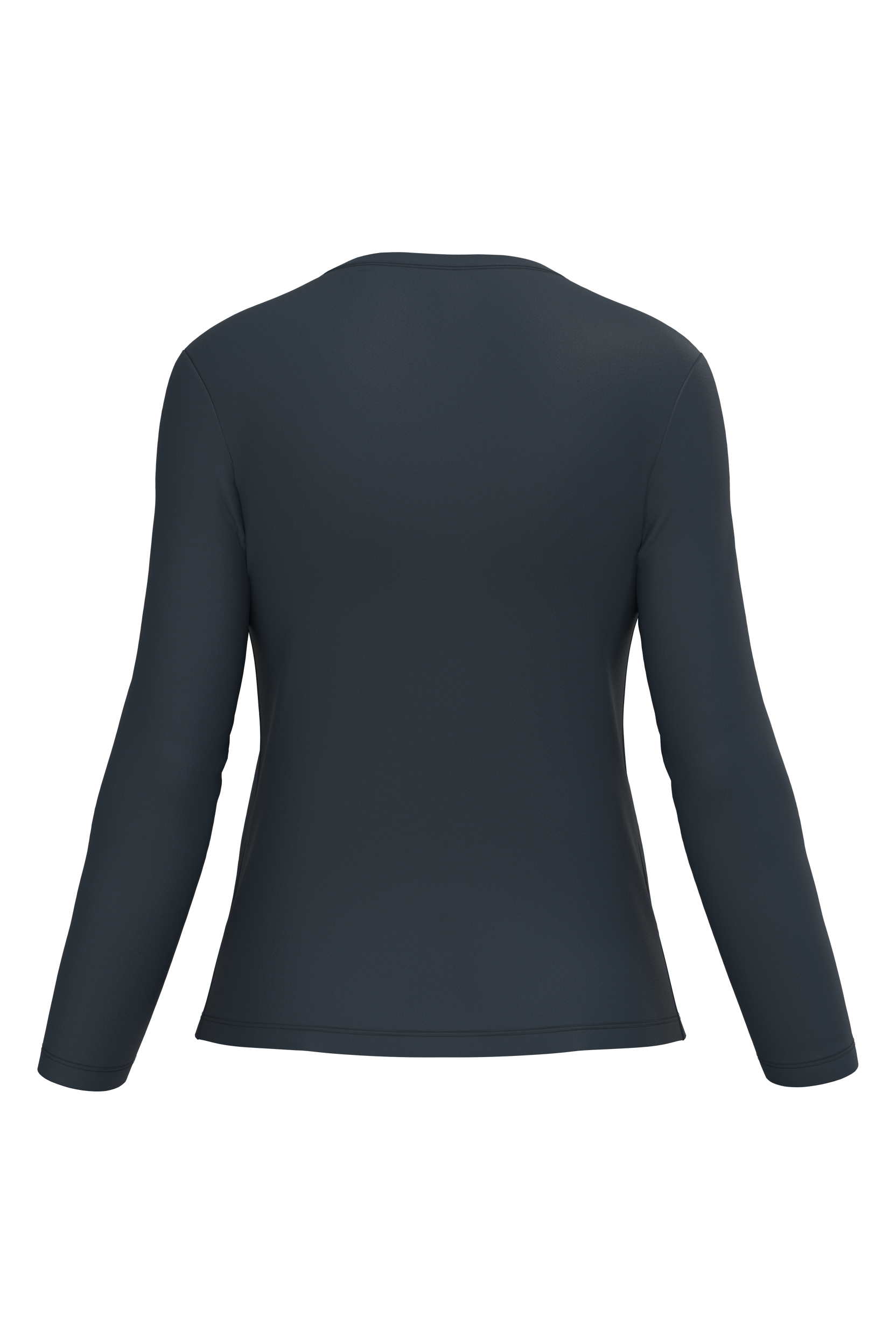 T-shirt col rond manches longues femme – Image 3093